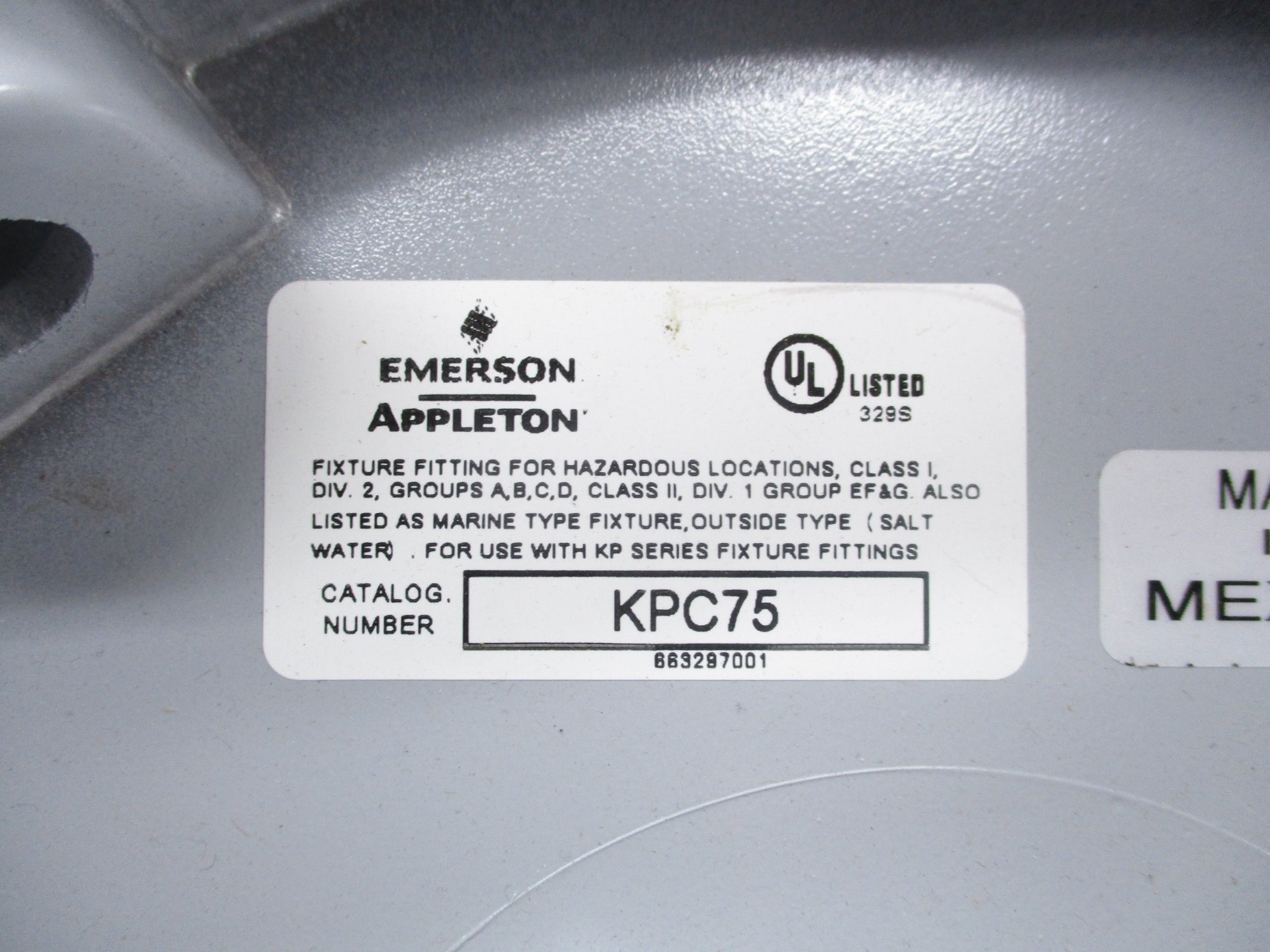 EMERSON KPC75 NSNP