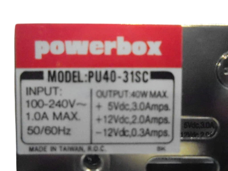POWER BOX PU40-31SC  NSNP
