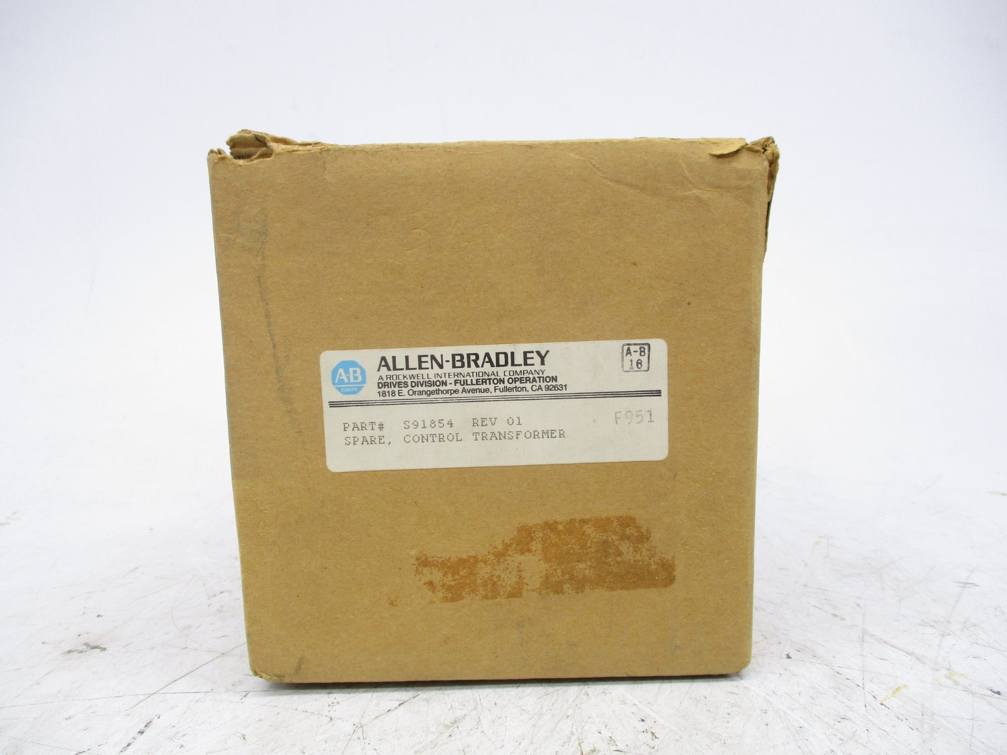 INDUSTRIAL SPARE PART S91854 NSMP