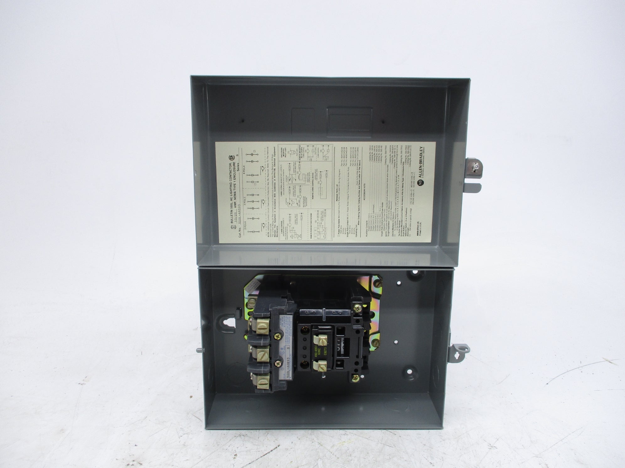 INDUSTRIAL SPARE PART 500L-AAB93 SER. B 480V (BR/YL) NSMP