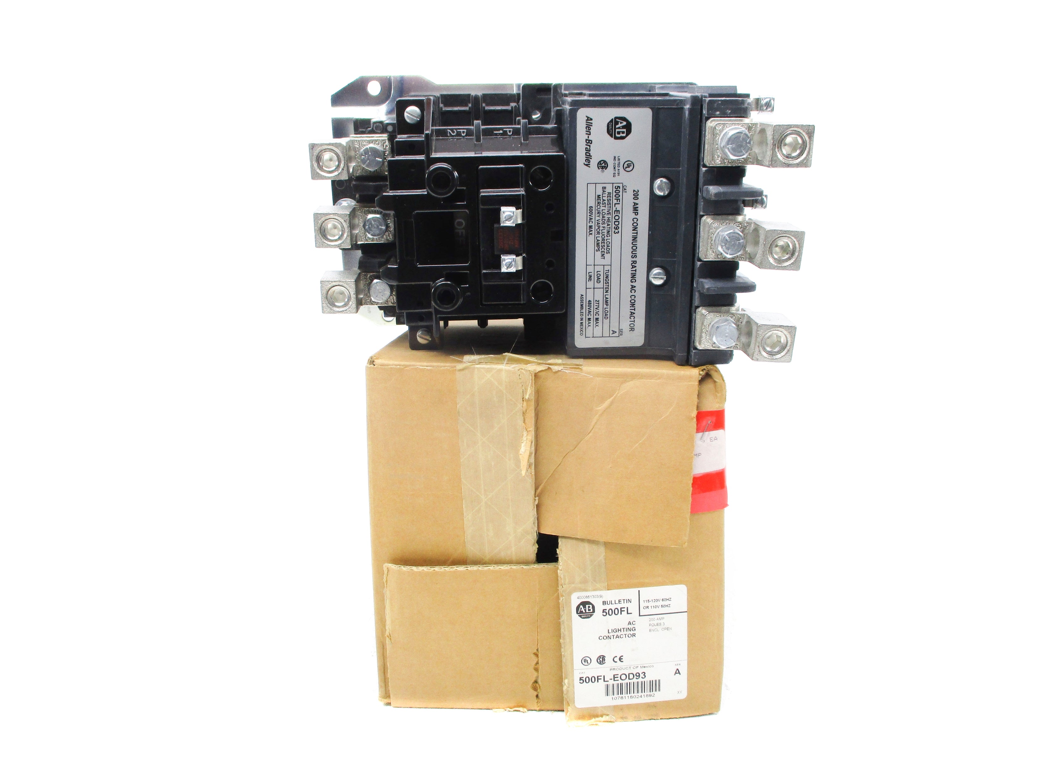 INDUSTRIAL SPARE PART 500FL-EOD93 SER. A 120V (BR/WH) NSMP