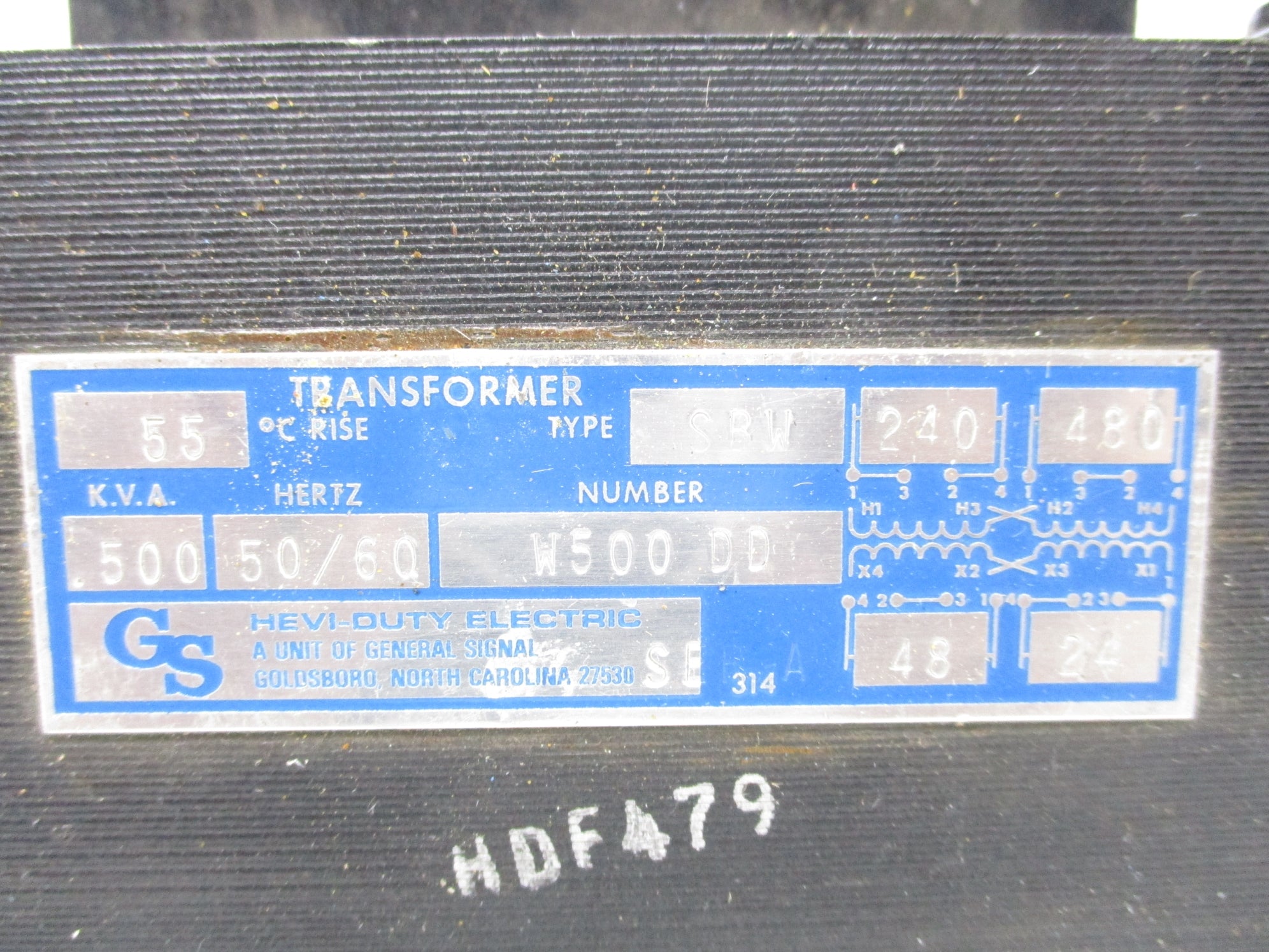 GENERAL SIGNAL W500DD NSNP