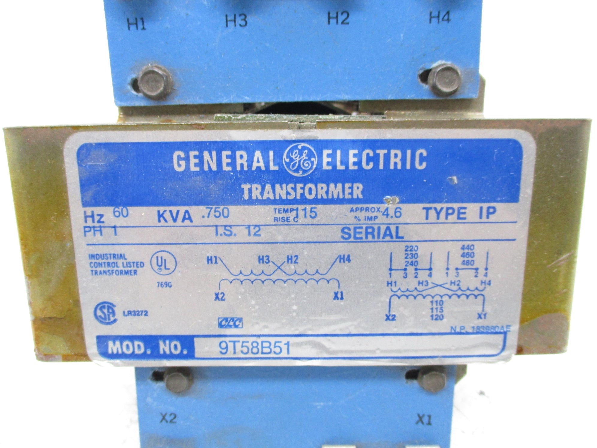 GENERAL ELECTRIC 9T58B51 UNMP