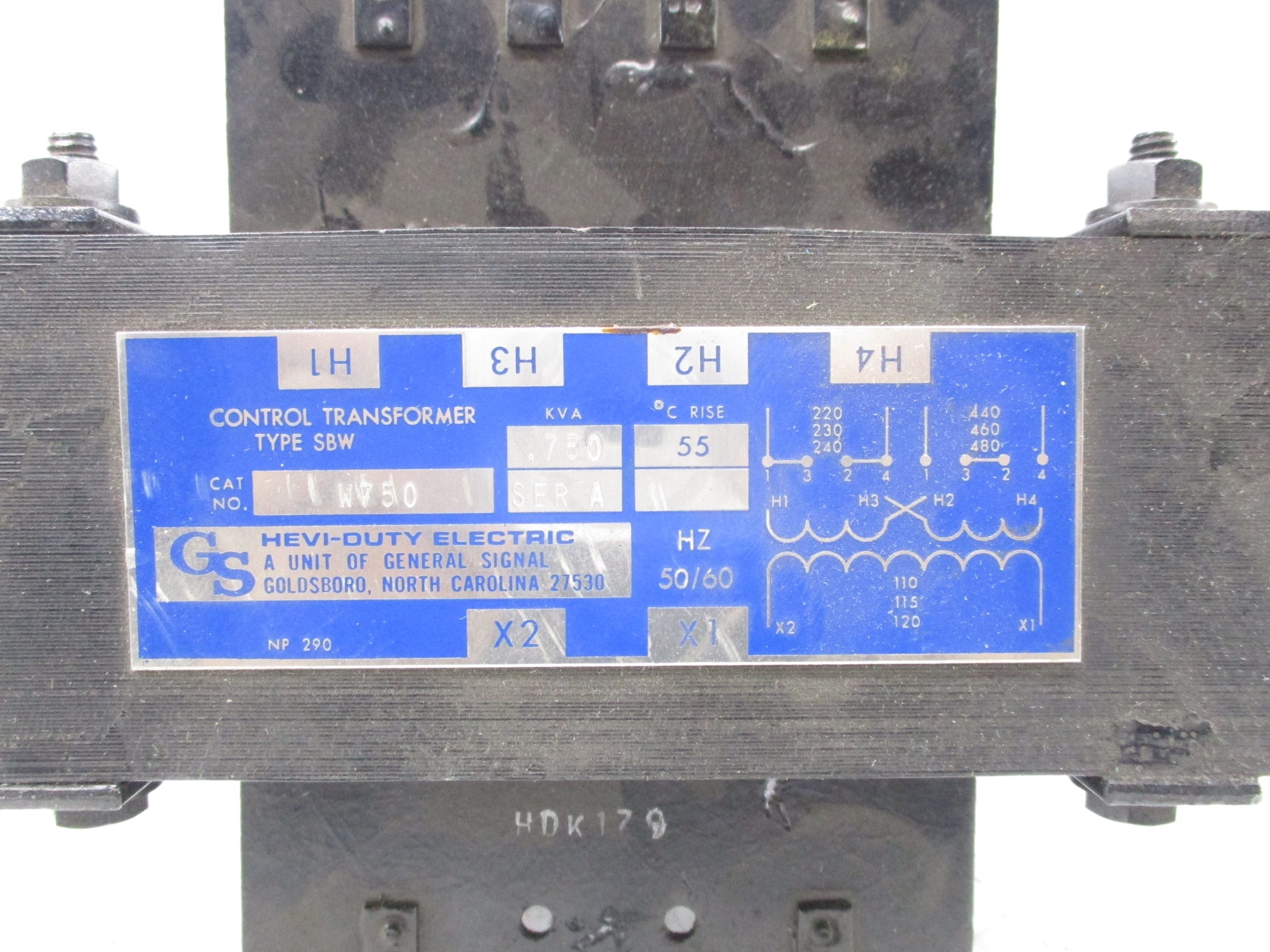 GENERAL SIGNAL W750 UNMP