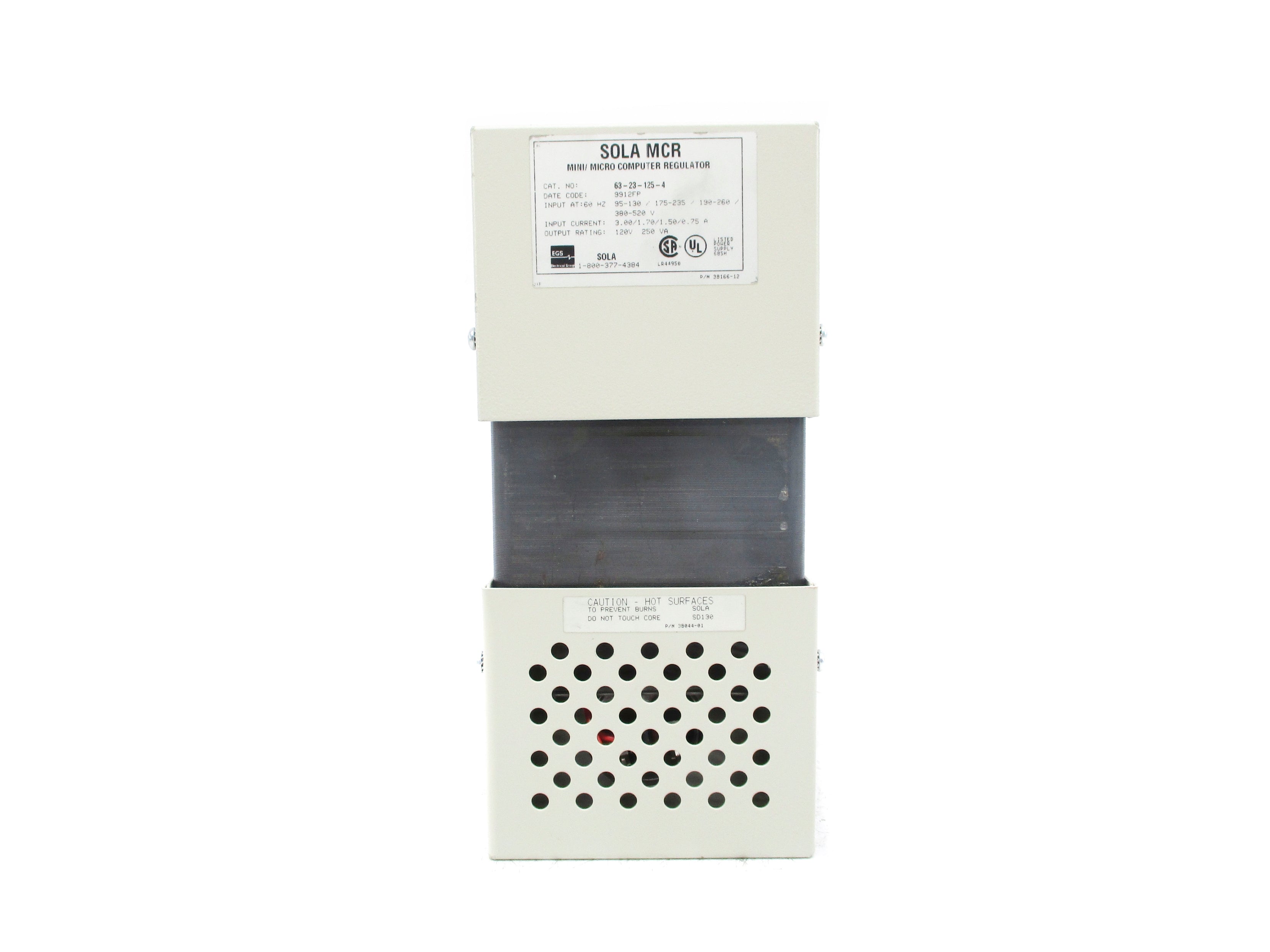 SOLA 63-23-125-4 520V 0.75A NSNP