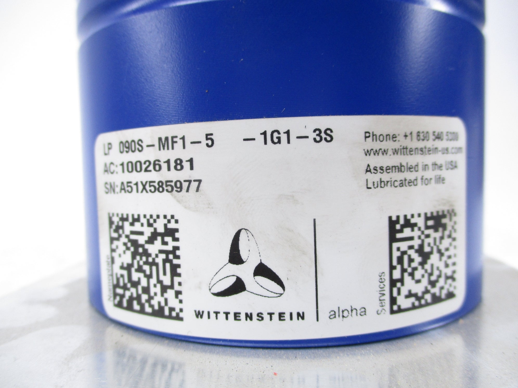 WITTENSTEIN LP090S-MF1-5-1G1-3S NSNP
