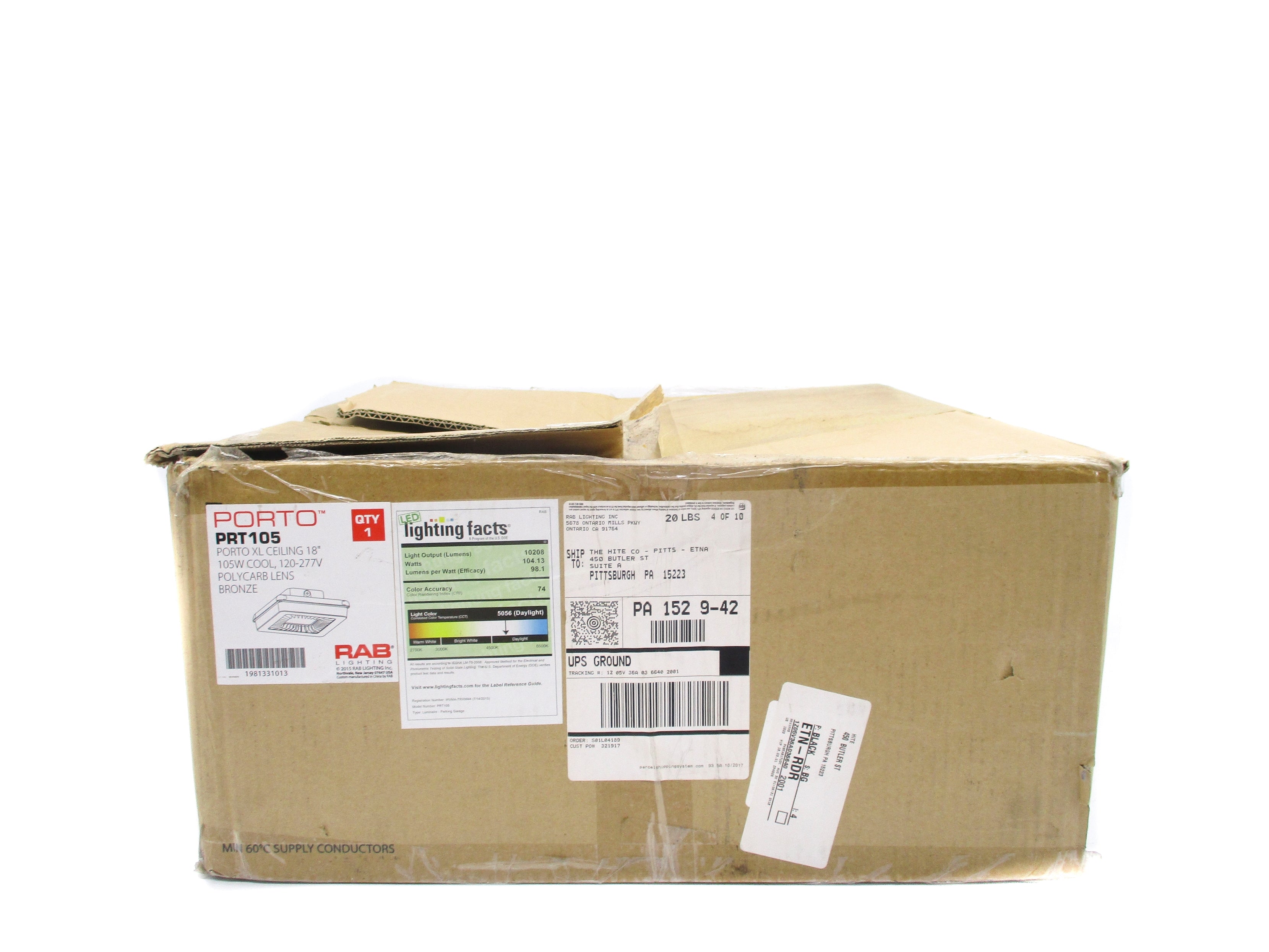 RAB LIGHTING PRT105 NSMP