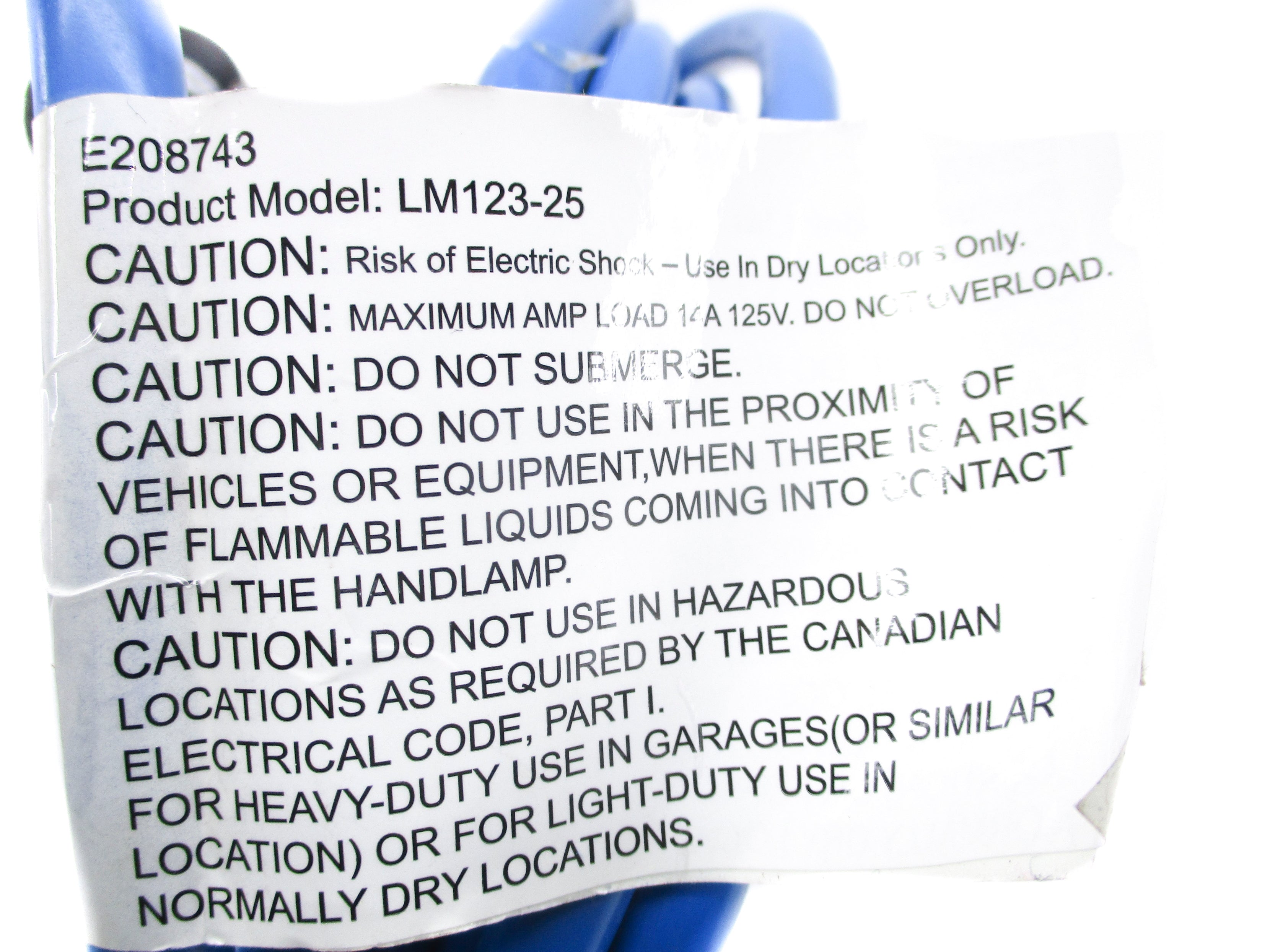 SPARE PART LM123-25 NSNP