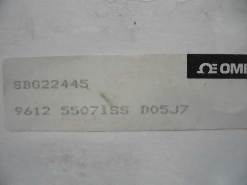 OMEGA ENGINEERING, INC. SBG22445  NSMP