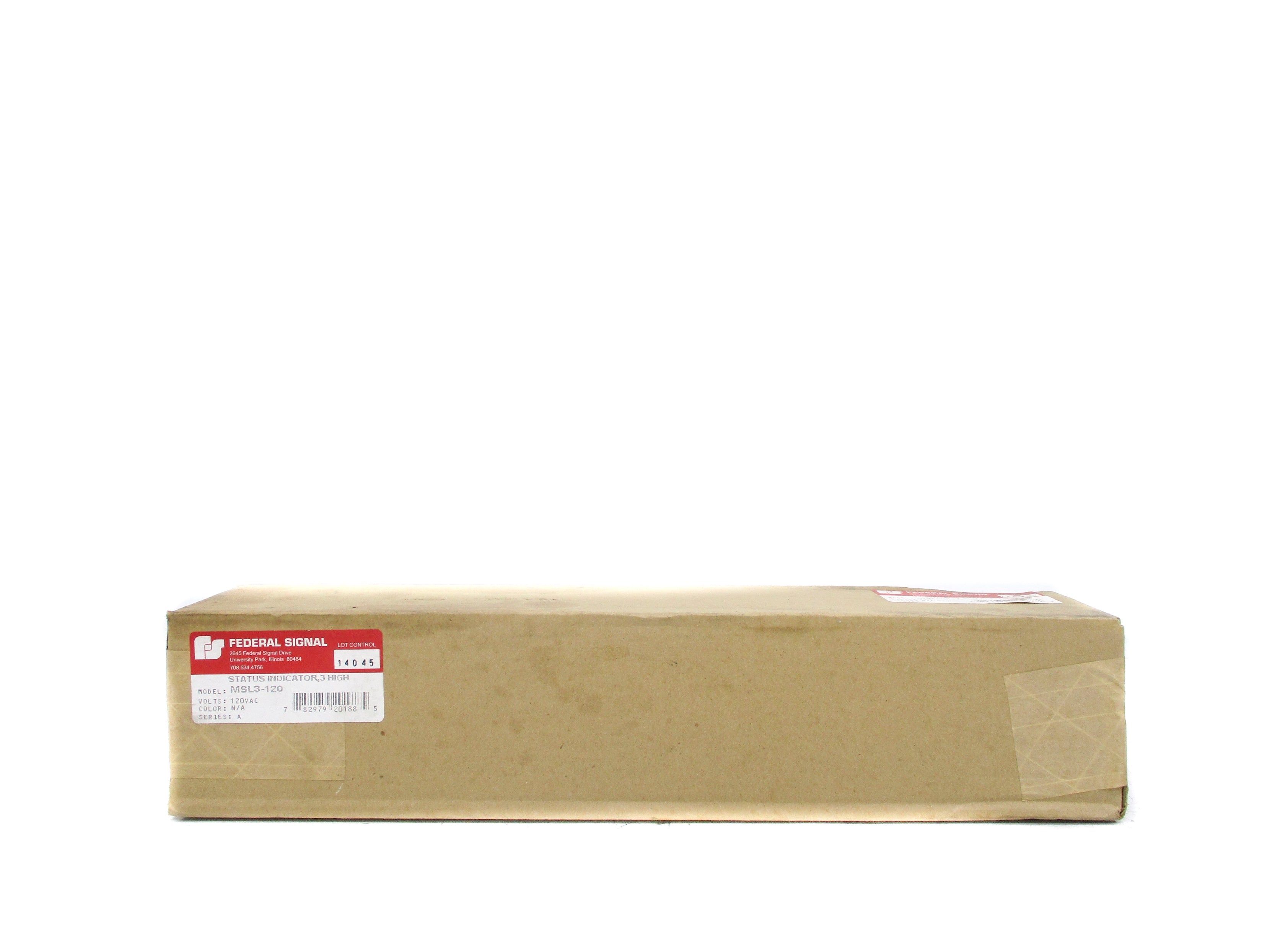 INDUSTRIAL SPARE PART MSL3-120 SER. A 120VAC NSFS