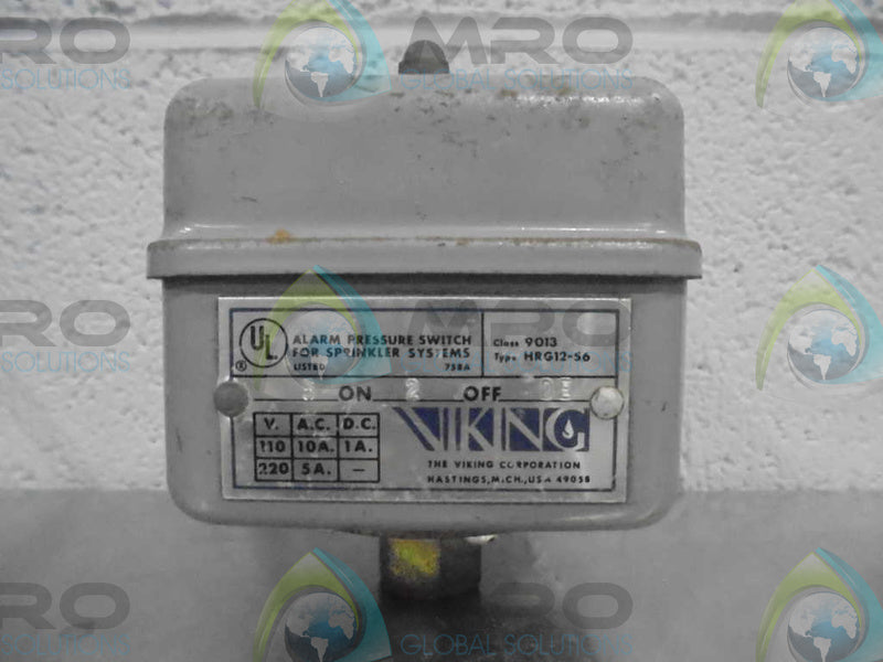 THE VIKING CORP. 9013 HRG12-S6  UNMP