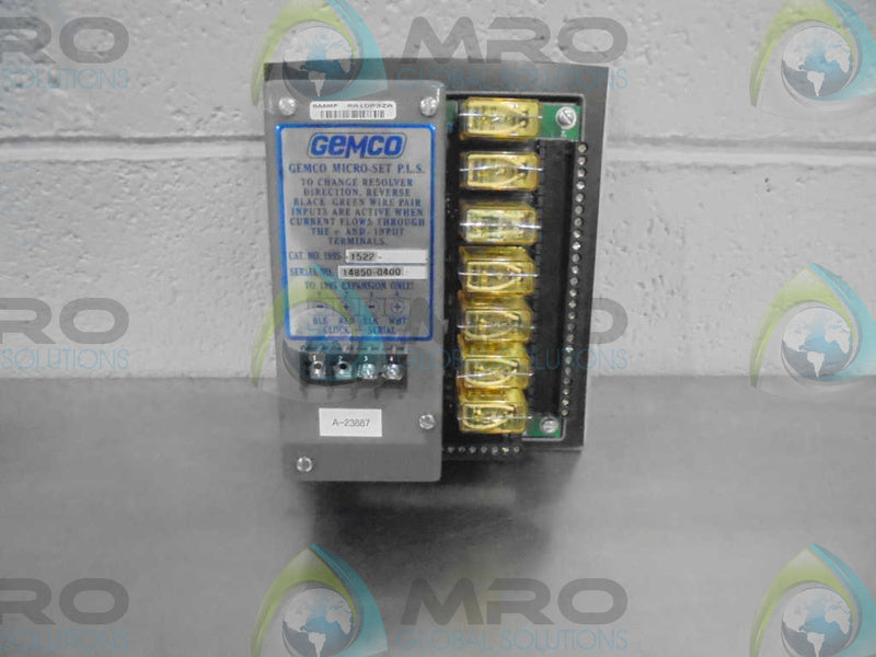 GEMCO 1995-1522  UNMP