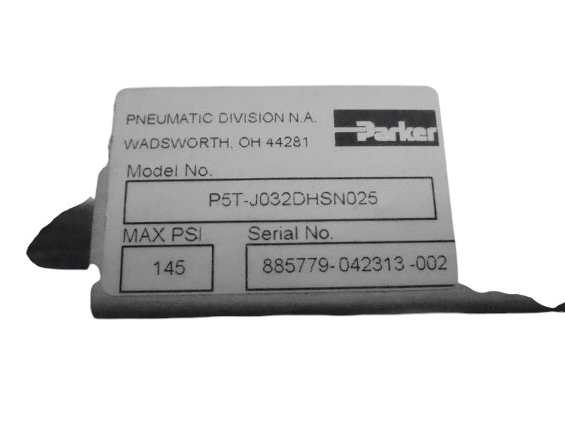 PARKER P5T-J032DHSN025  NSNP