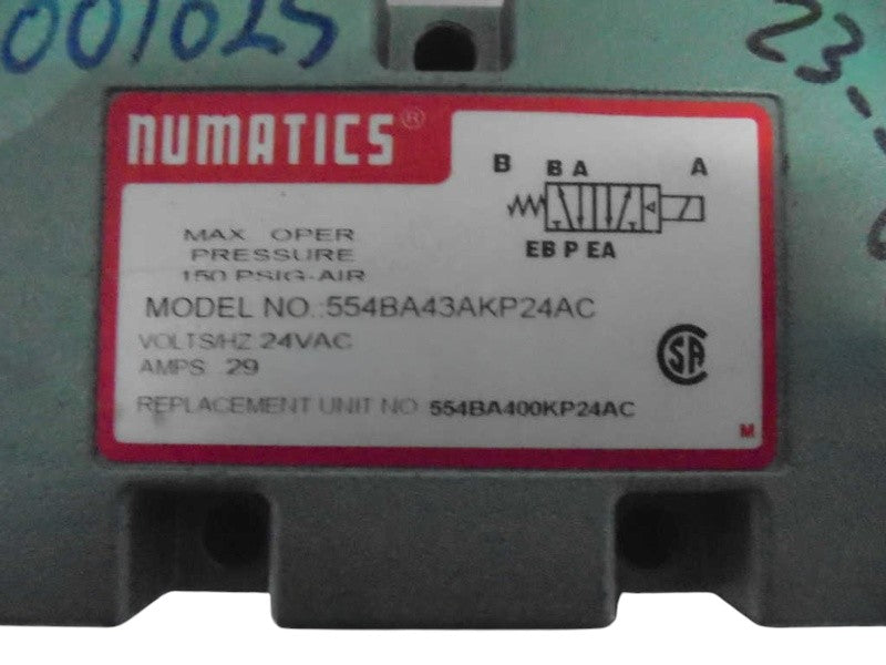 NUMATICS 554BA43AKP24AC  NSNP