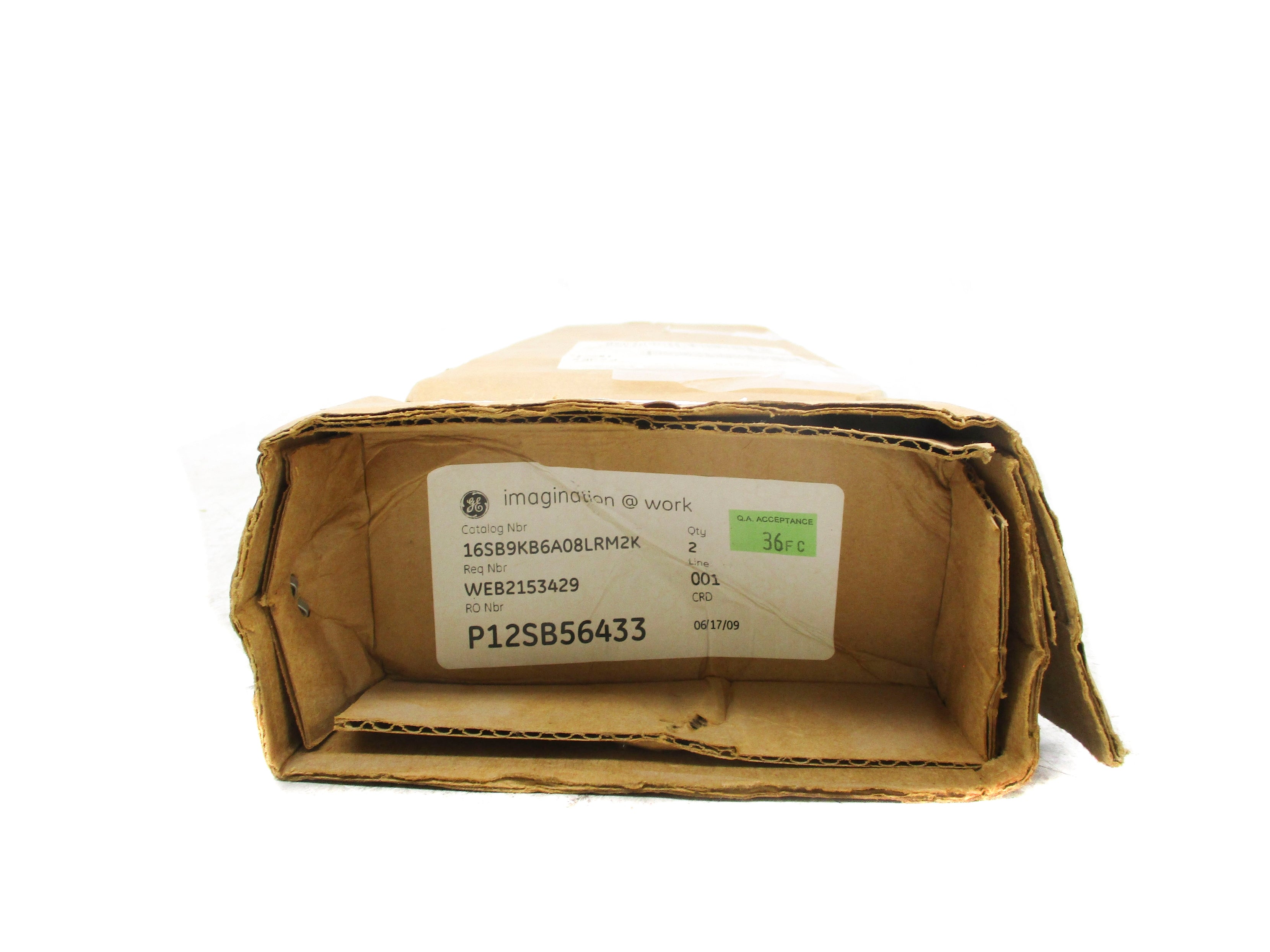GENERAL ELECTRIC 16SB9KB6A08LRM2K NSMP