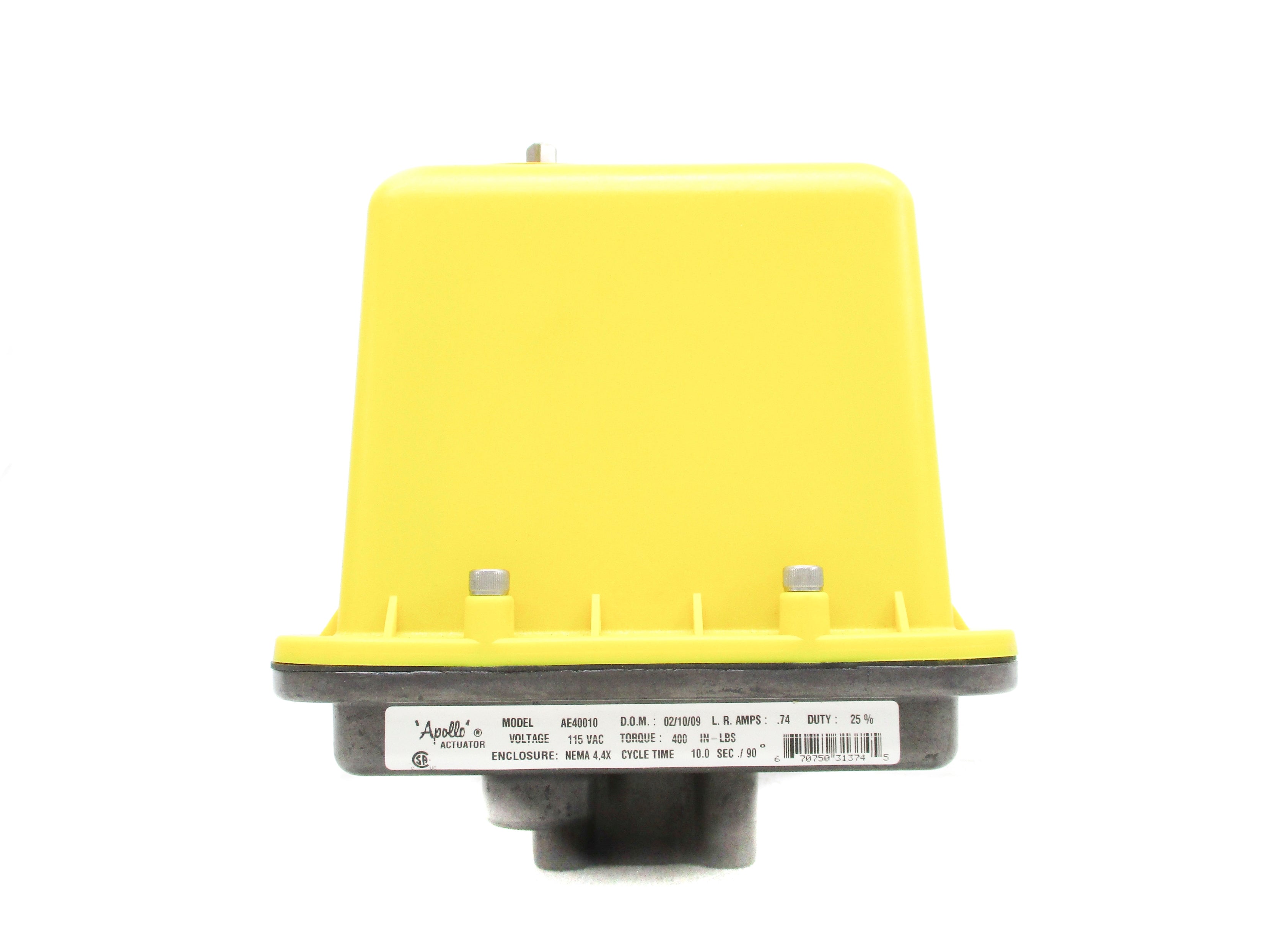 APOLLO AE40010 115VAC .74A NSNP