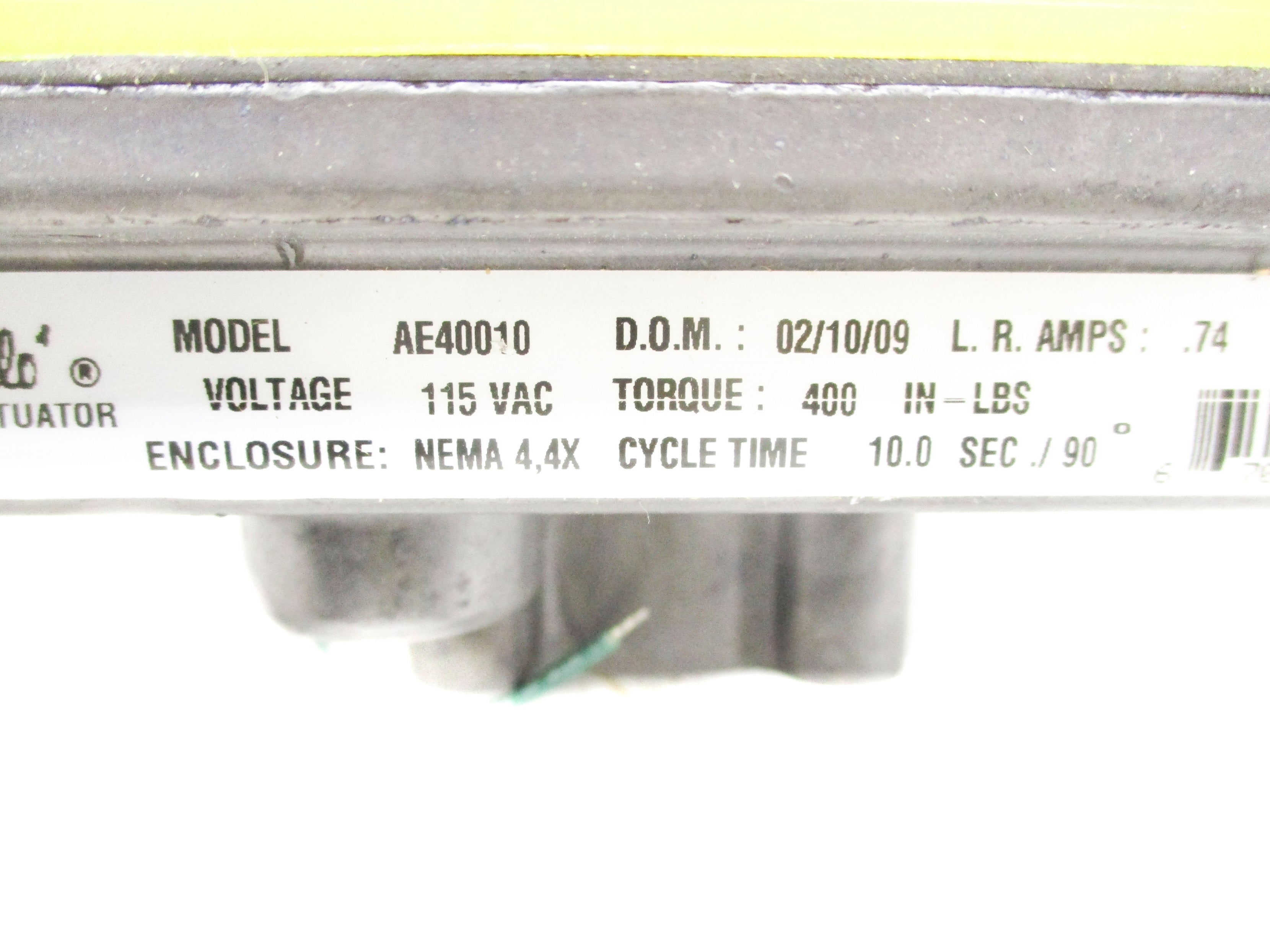 APOLLO AE40010 115VAC .74A NSNP