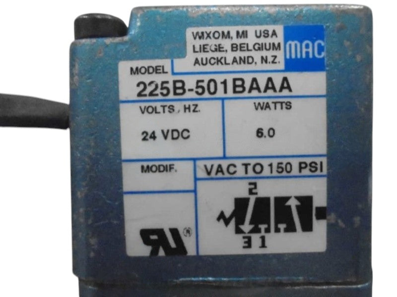 MAC 225B-501BAAA  UNMP