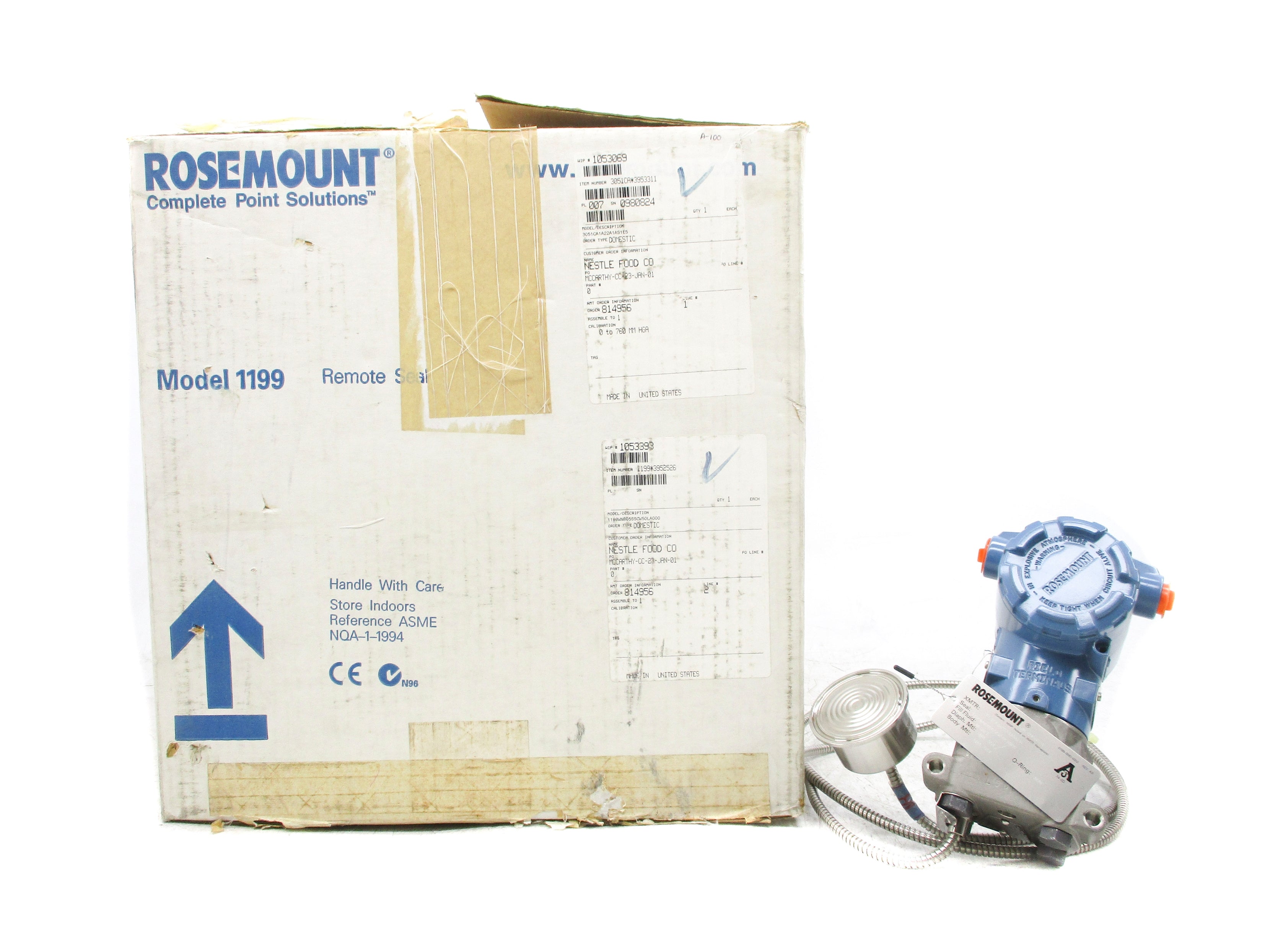 ROSEMOUNT 3051CA1A22A1AS1E5 30PSI NSMP