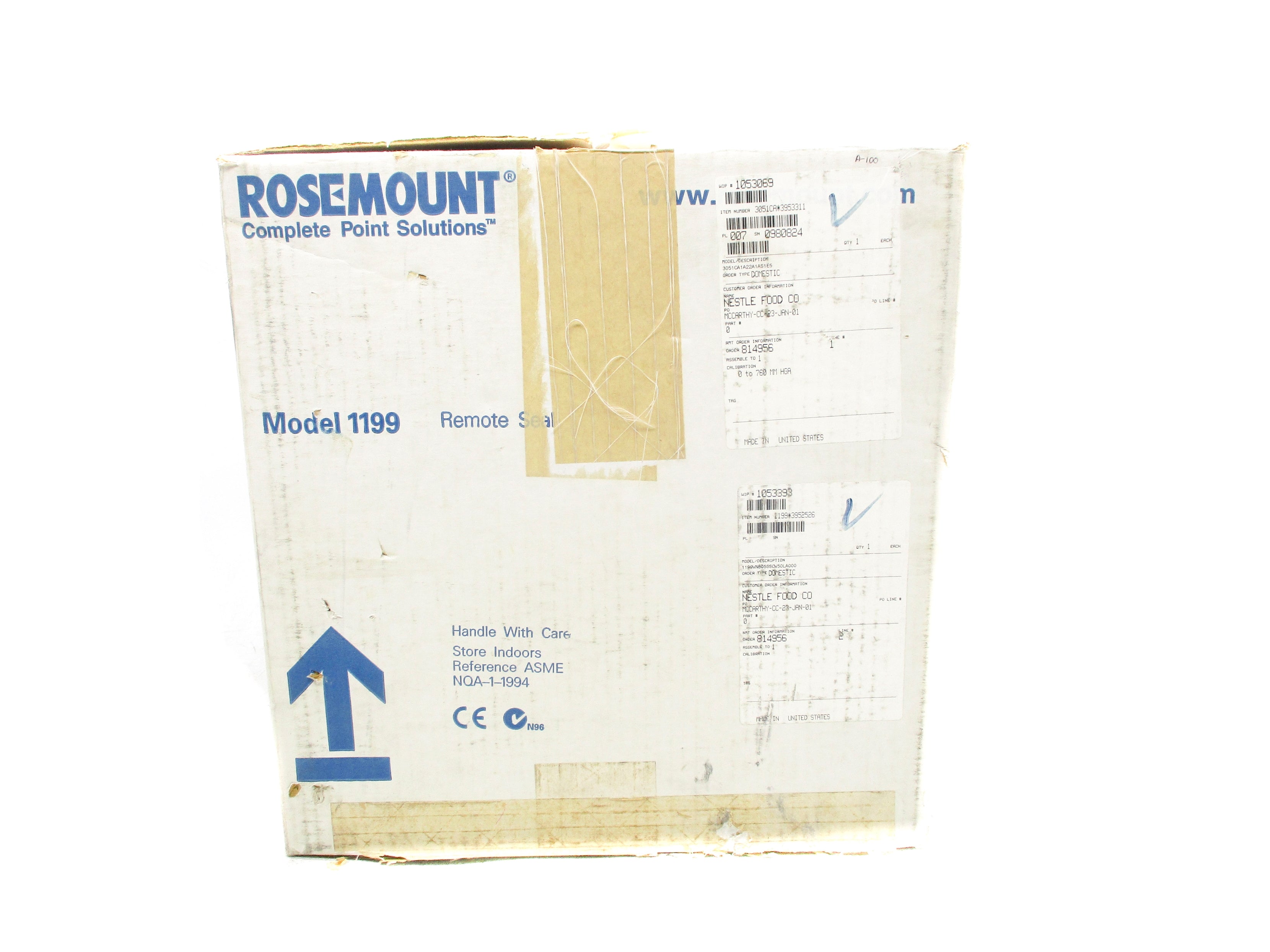 ROSEMOUNT 3051CA1A22A1AS1E5 30PSI NSMP