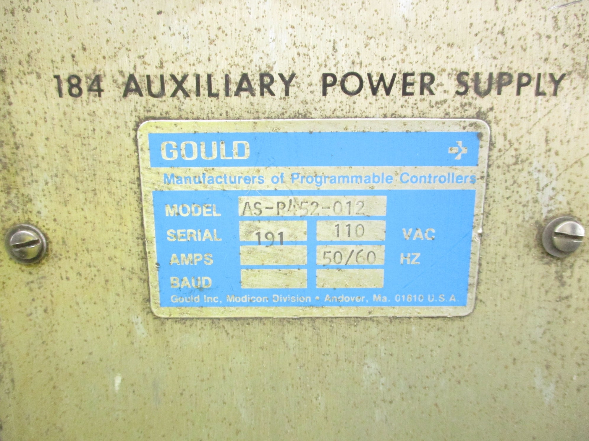 GOULD AS-P452-012 UNMP