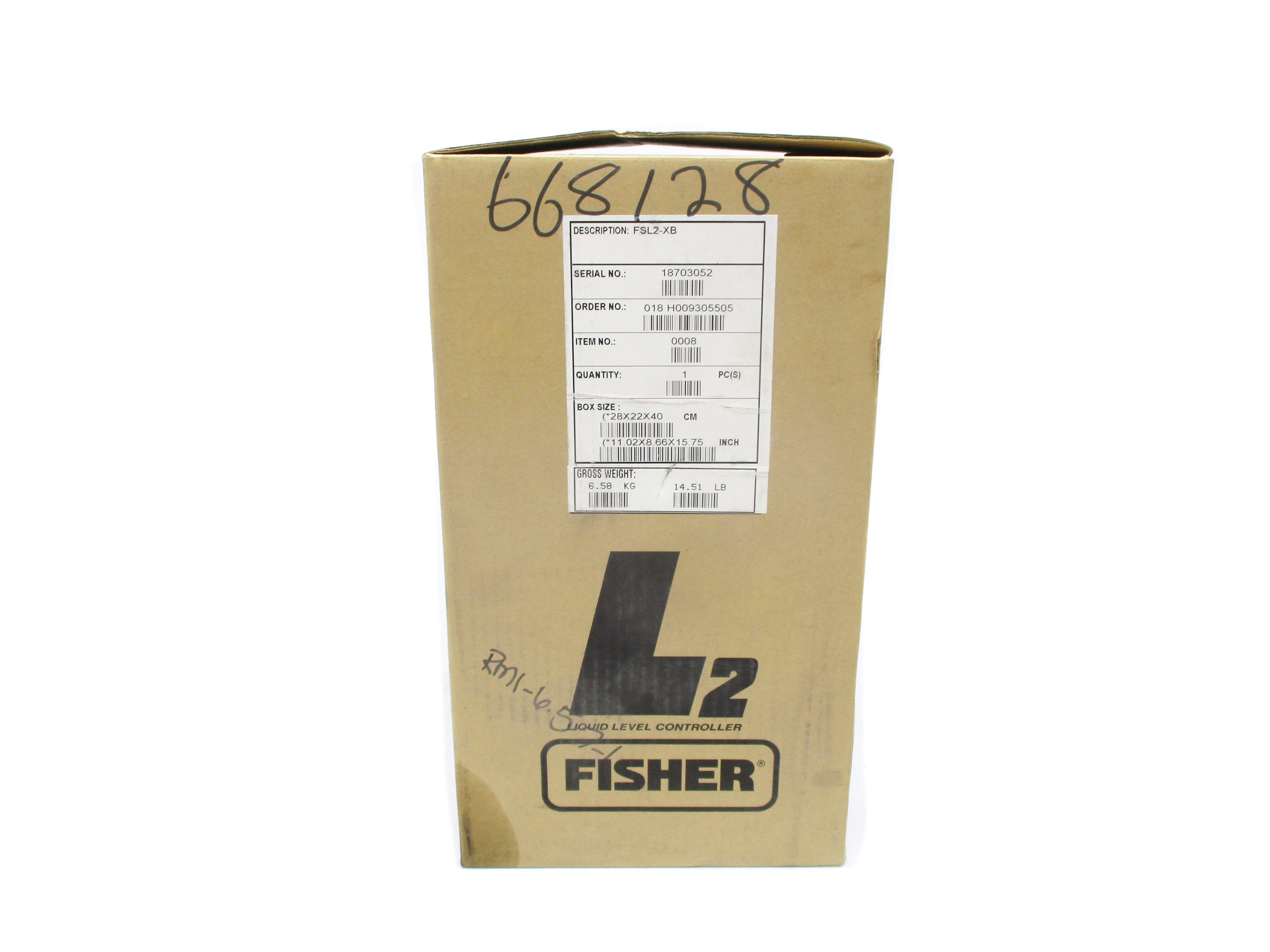 FISHER CONTROLS FSL2-XB 0-60PSI NSMP
