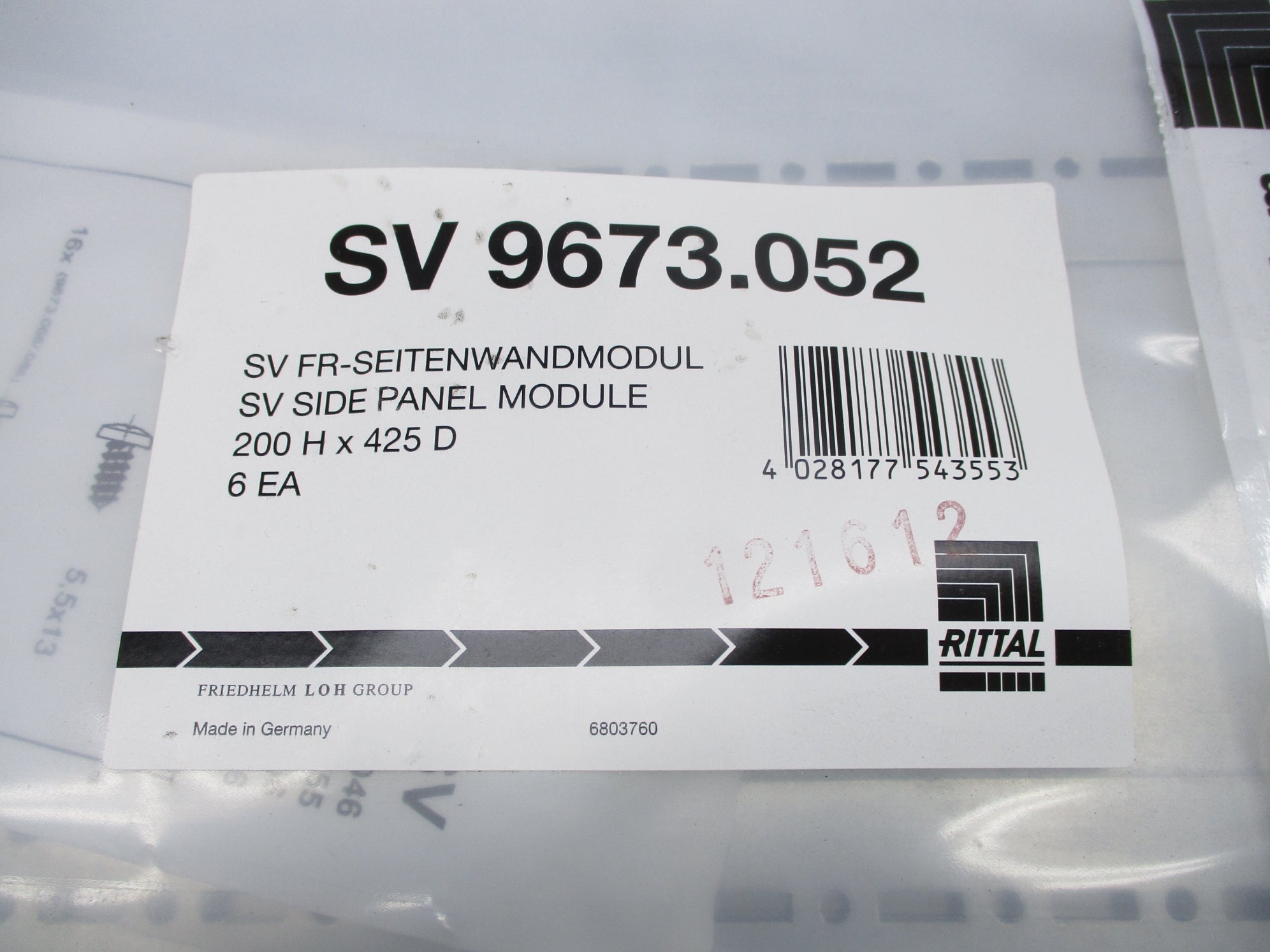 RITTAL SV9673.052 NSMP