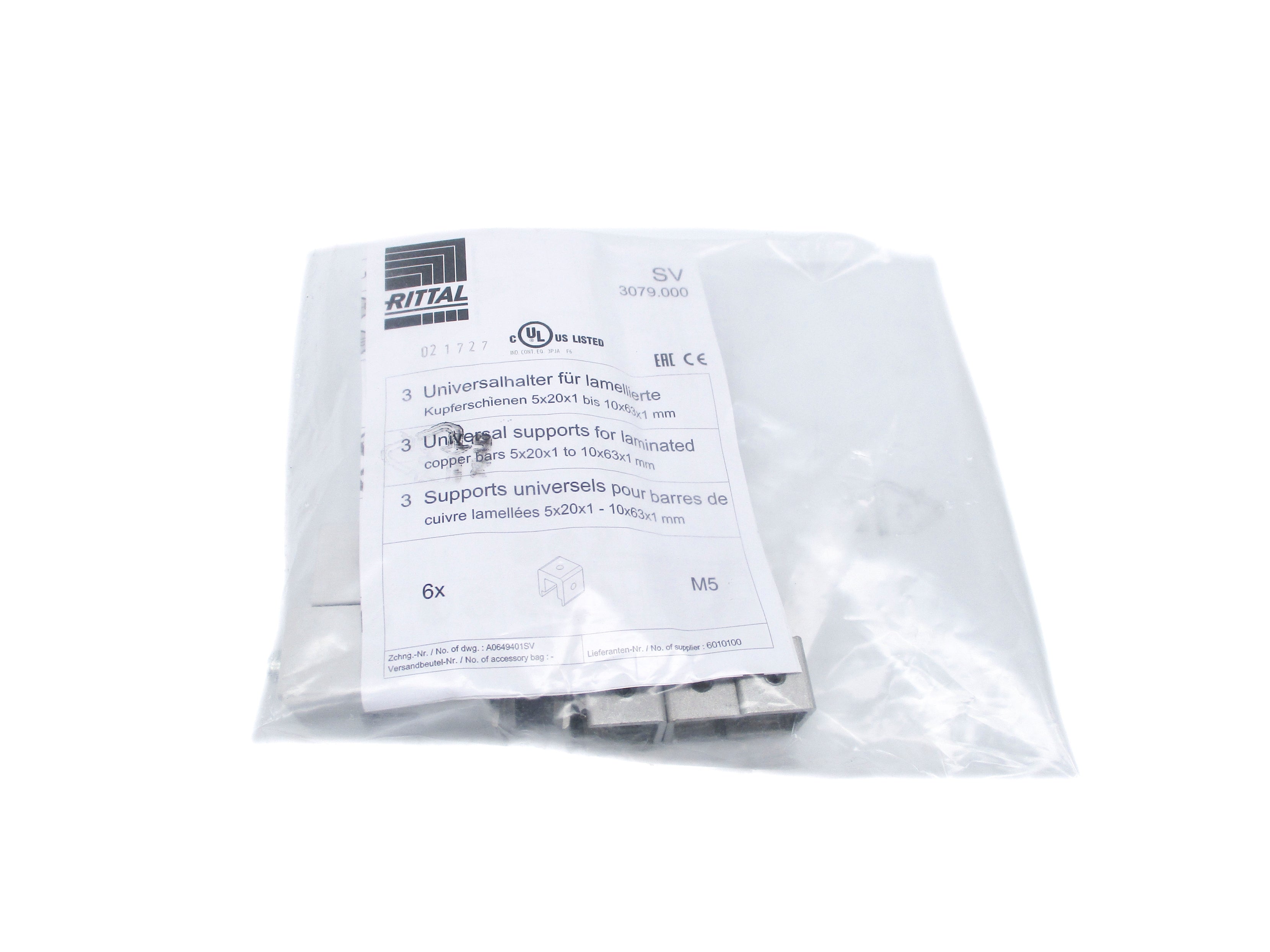 RITTAL SV3079.000 (PKG OF 3) NSMP