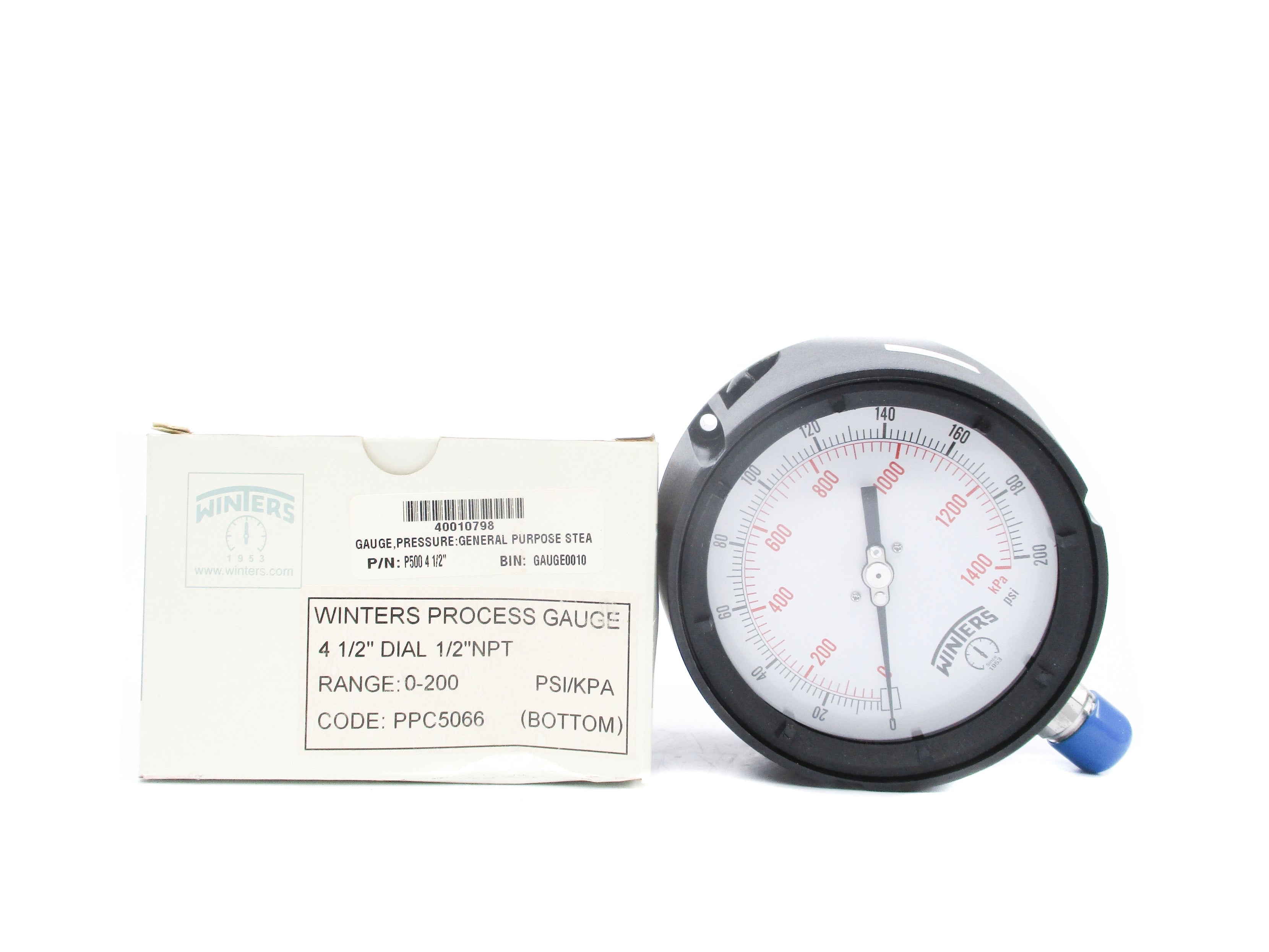 WINTERS PPC5066 0-200PSI NSMP