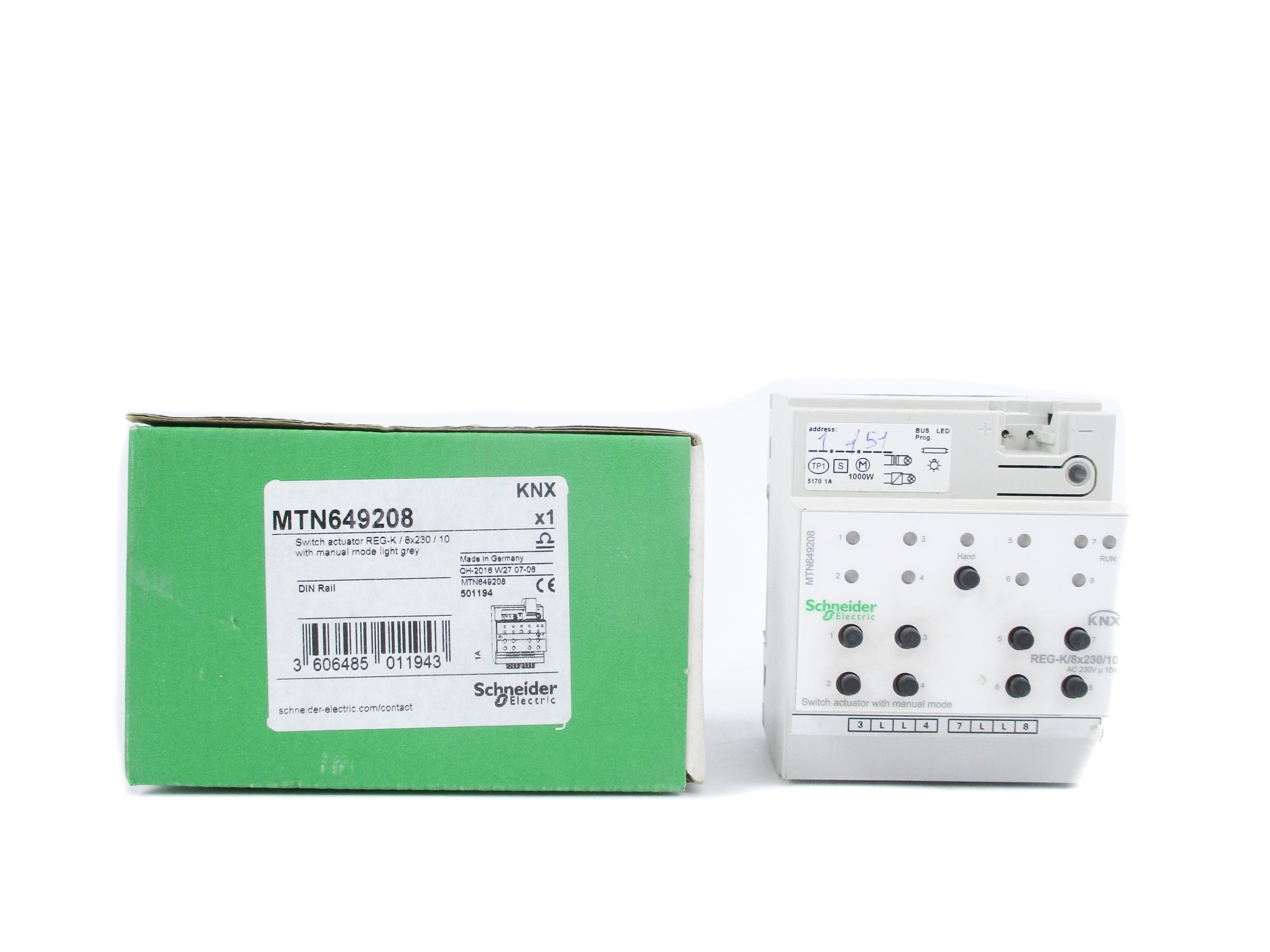 SCHNEIDER ELECTRIC MTN649208 230V NSMP