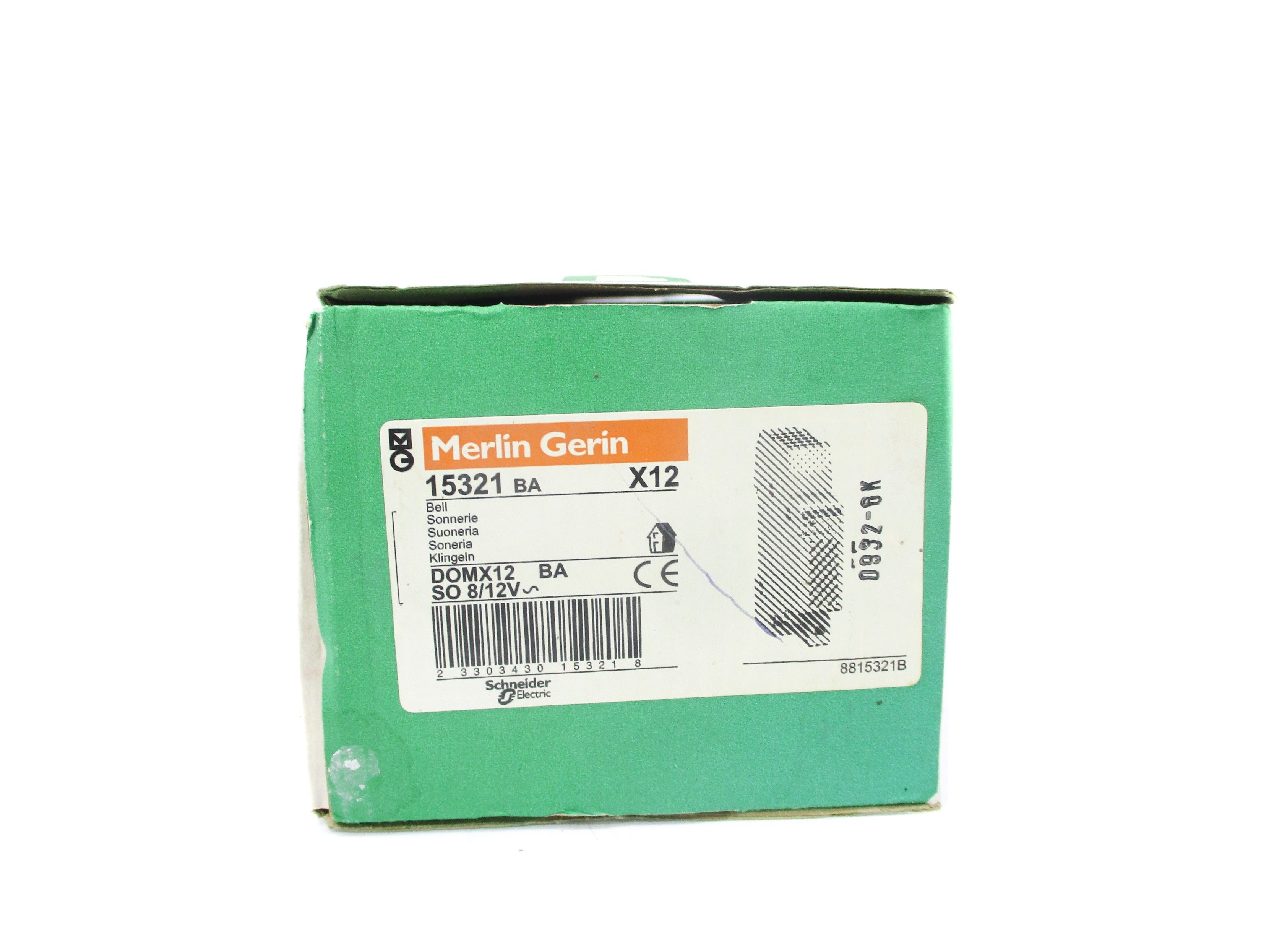 MERLIN GERIN 15321 DOMX12 12V (PKG OF 12) NSMP