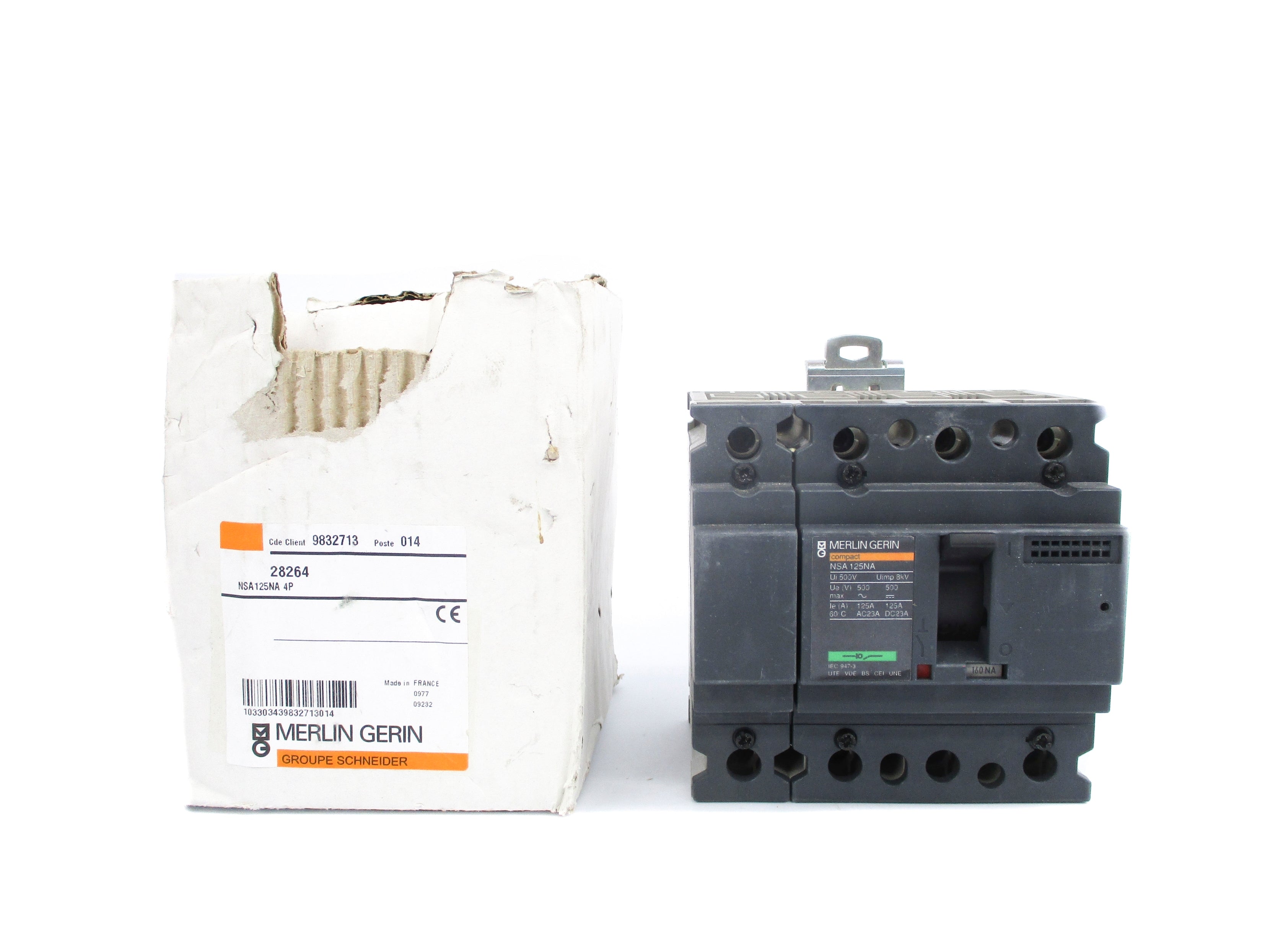 MERLIN GERIN NSA125NA 28264 125A NSMP