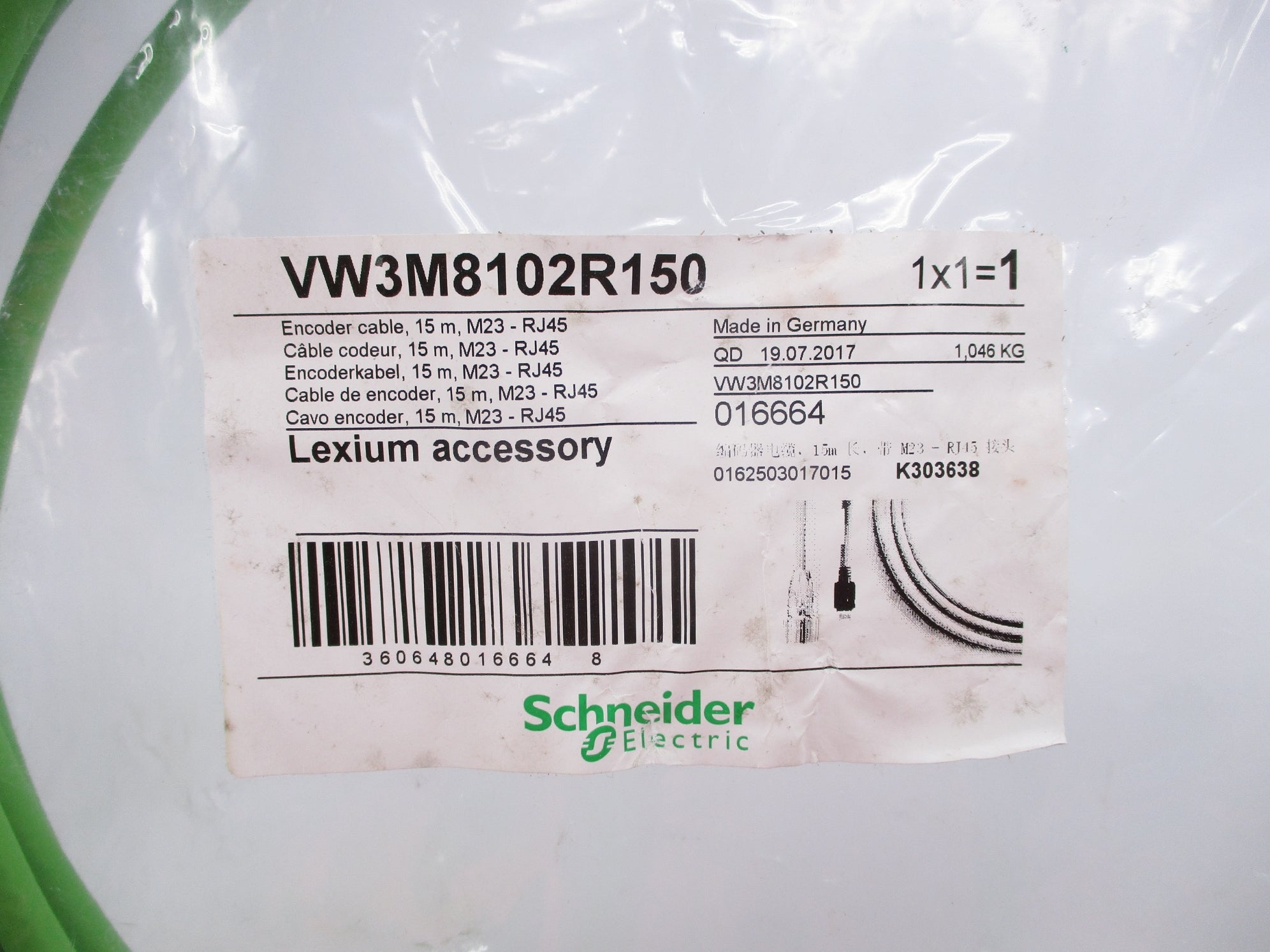 SCHNEIDER ELECTRIC VW3M8102R150 NSMP