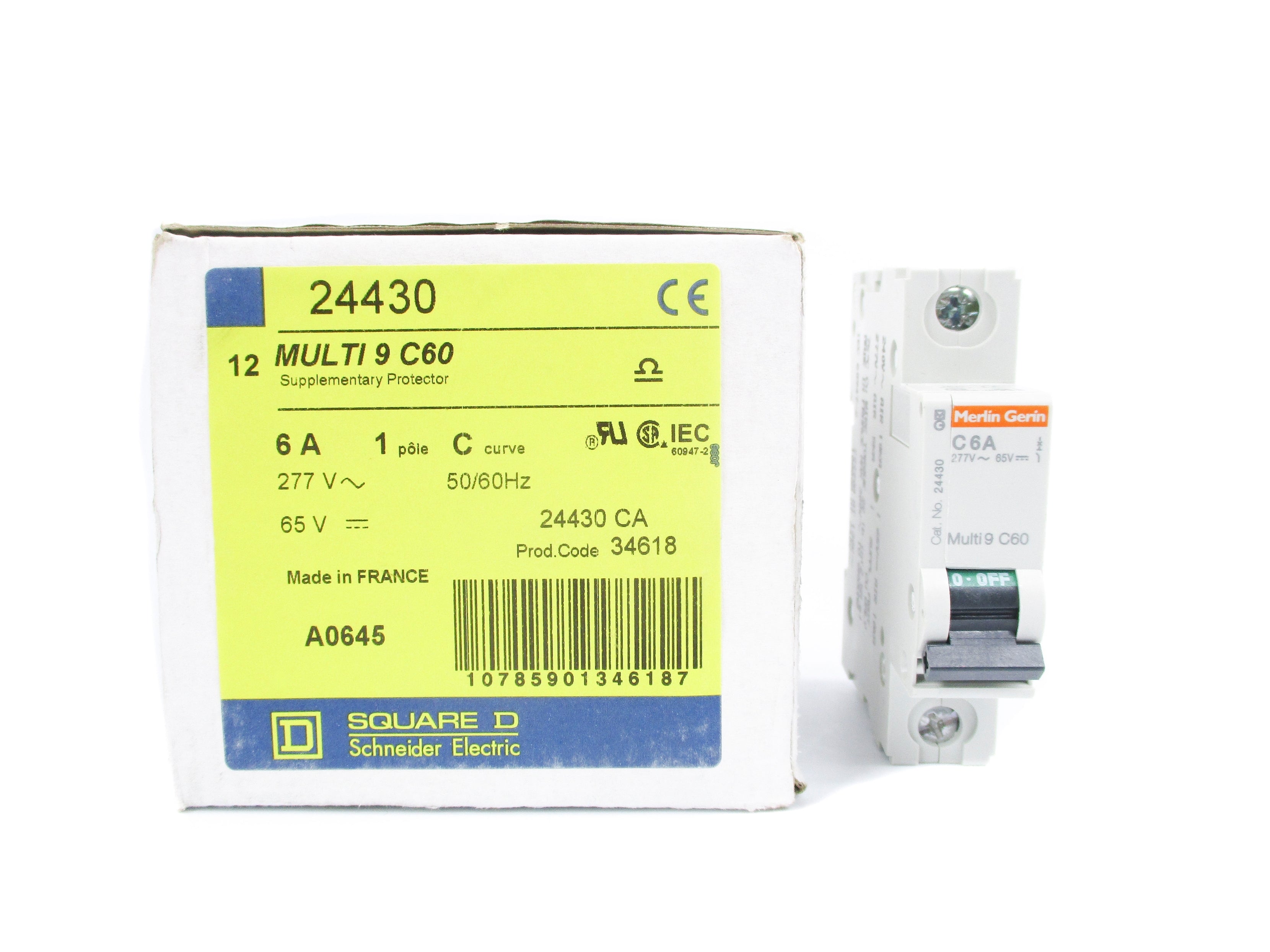 SQUARE D 24430 6A 277V (PKG OF 12) NSMP