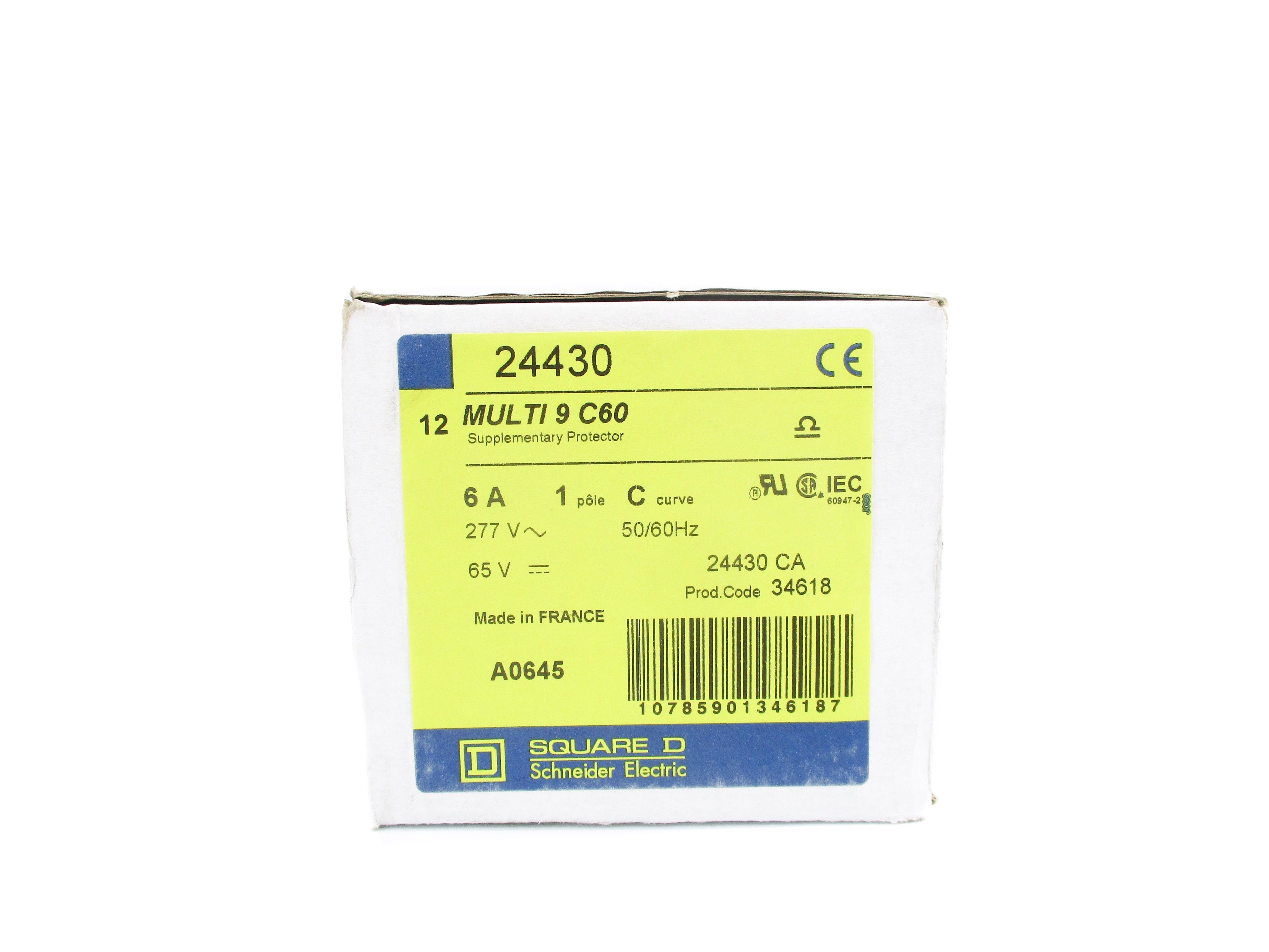 SQUARE D 24430 6A 277V (PKG OF 12) NSMP