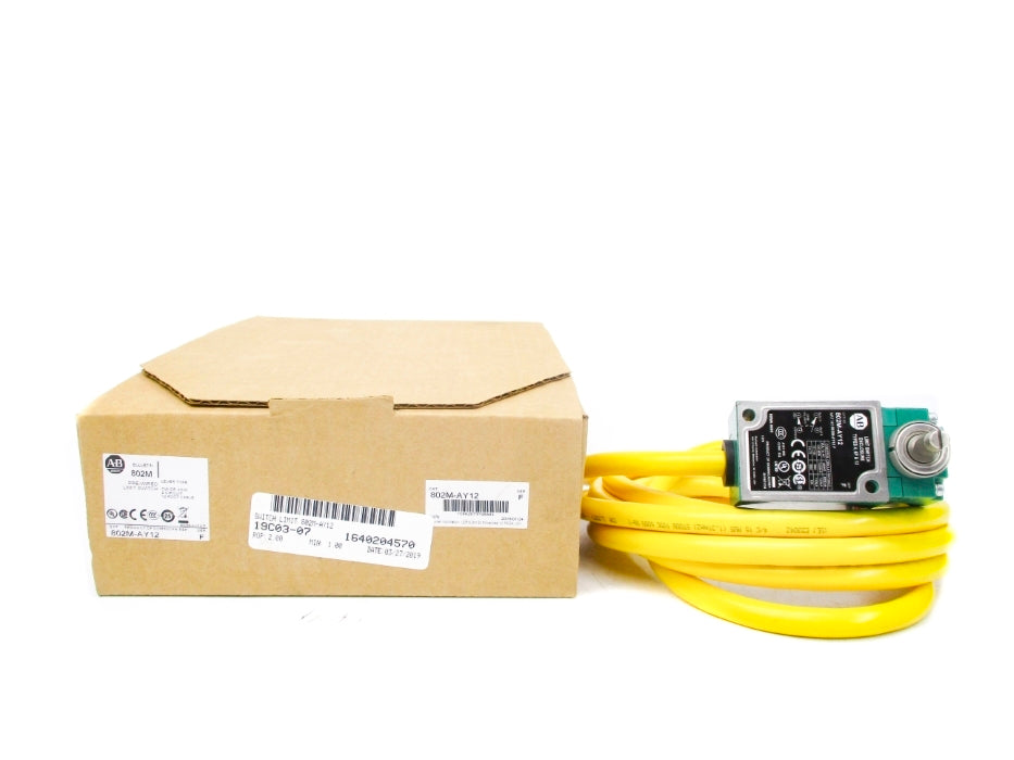 ALLEN BRADLEY 802M-AY12 SER. F 120-600VAC 60A (BR/WH) NSMP
