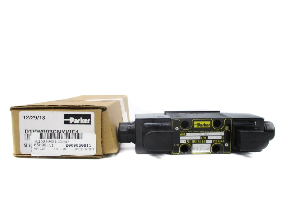 PARKER D1VW003CNYWF4 4000PSI 120V NSMP