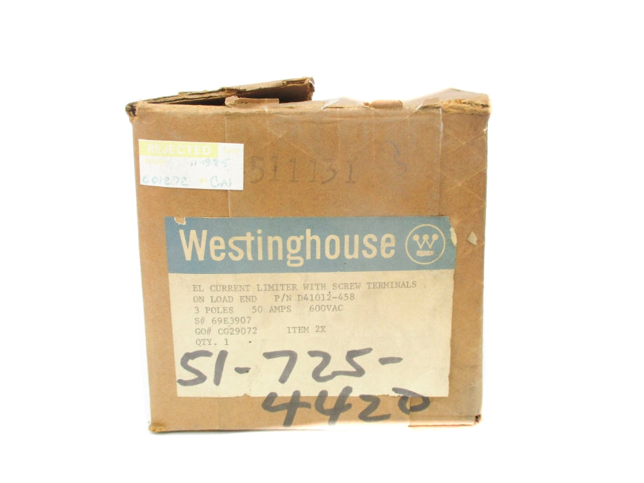 WESTINGHOUSE D41012-458 NSMP