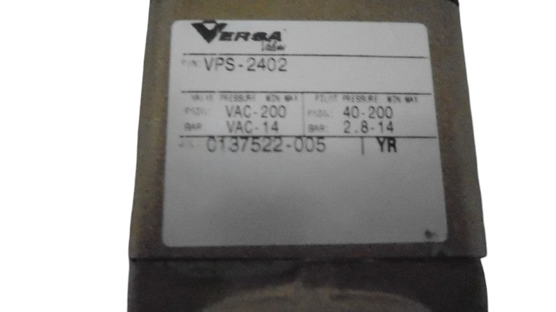 VERSA VALVES VPS-2402  NSNP