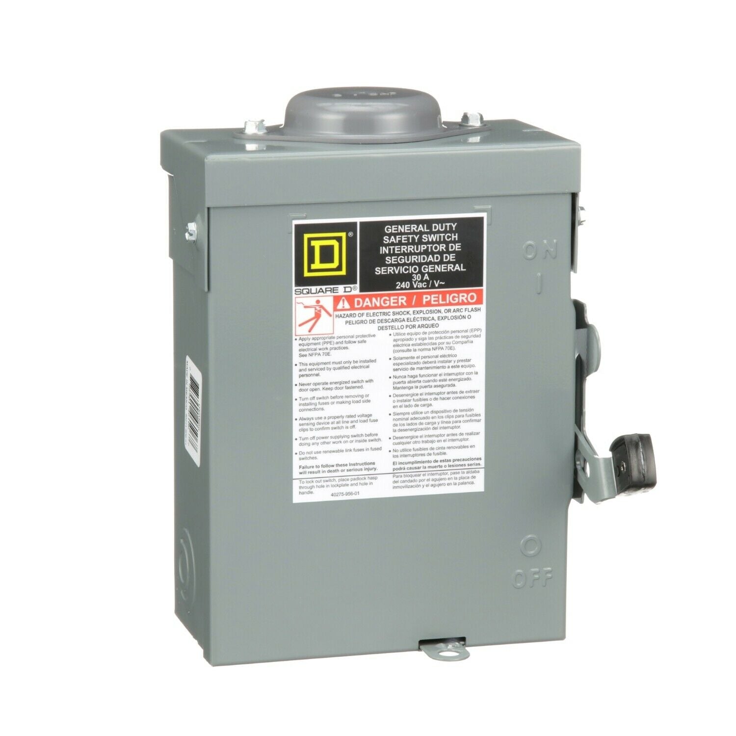 SQUARE D D321NRB SER. E3 240VAC 30A NSNP
