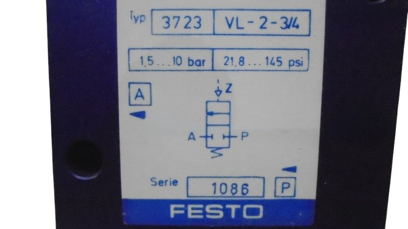 FESTO 3723 VL-2-3/4  NSNP