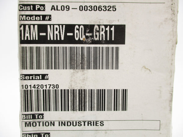 GAST 1AM-NRV-60-GR11 NSFS