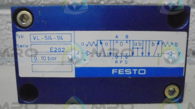FESTO VL-5/4-1/4 SER. E202  UNMP
