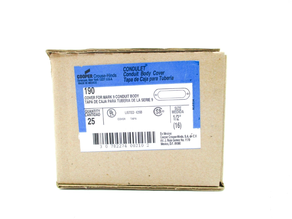 COOPER 190 (PKG OF 25) NSMP