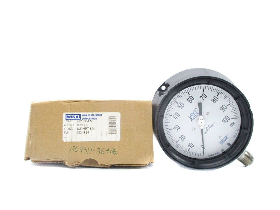 WIKA 9834834 0-100PSI NSMP