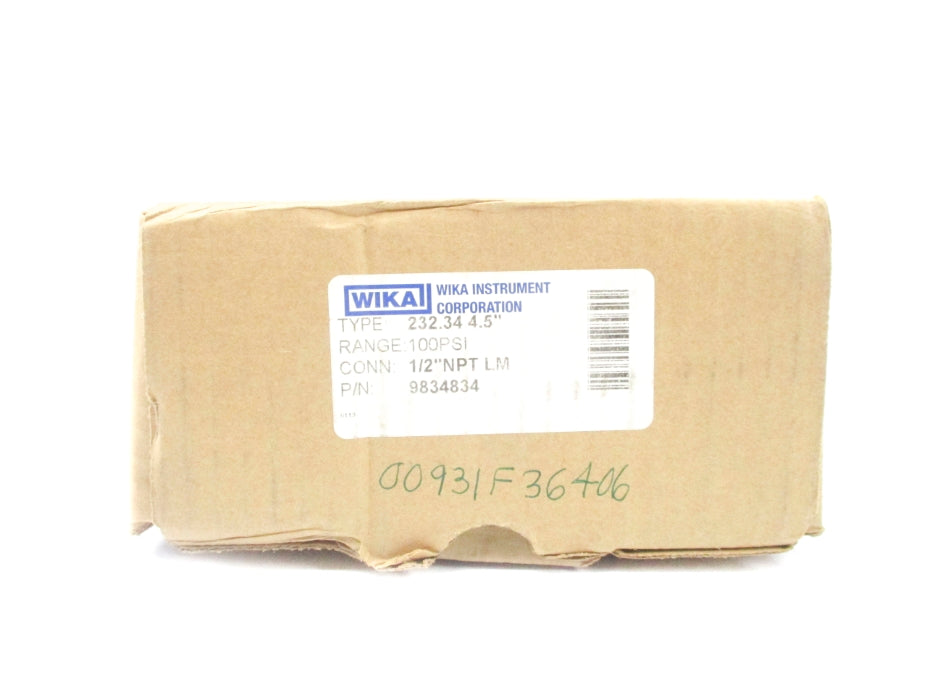 WIKA 9834834 0-100PSI NSMP