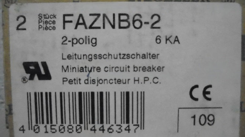 KLOCKNER MOELLER FAZNB6-2  NSMP