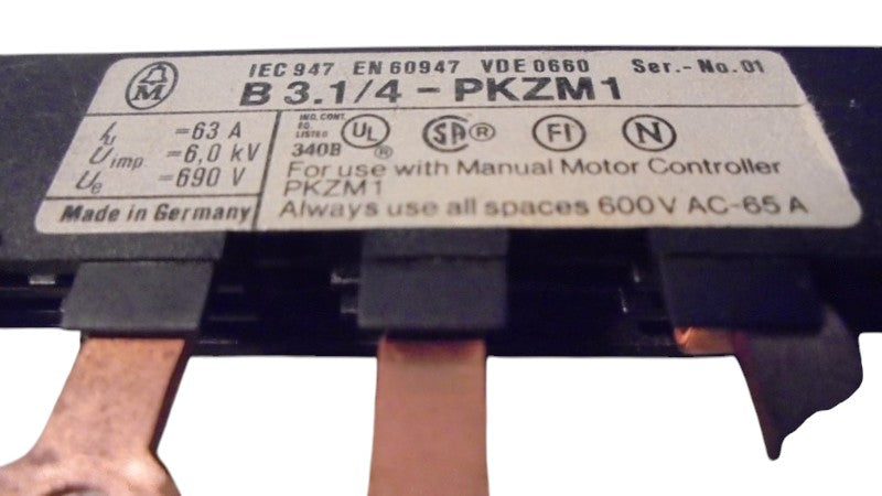 MOELLER B3.1/4-PKZM1  UNMP