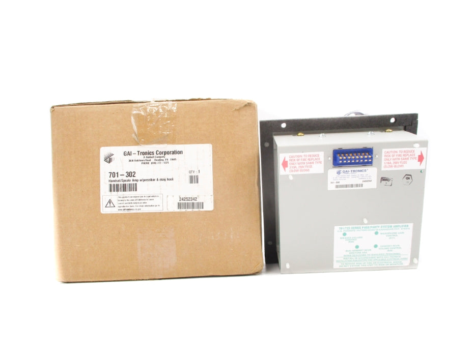 GAI-TRONICS 701-302 120VAC 0.46A NSMP