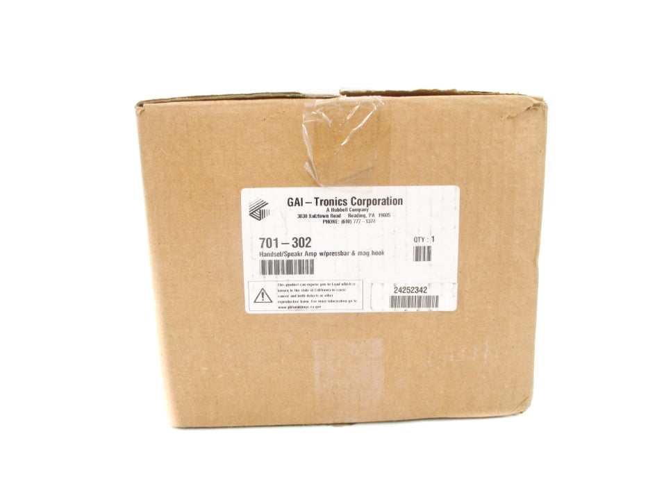 GAI-TRONICS 701-302 120VAC 0.46A NSMP